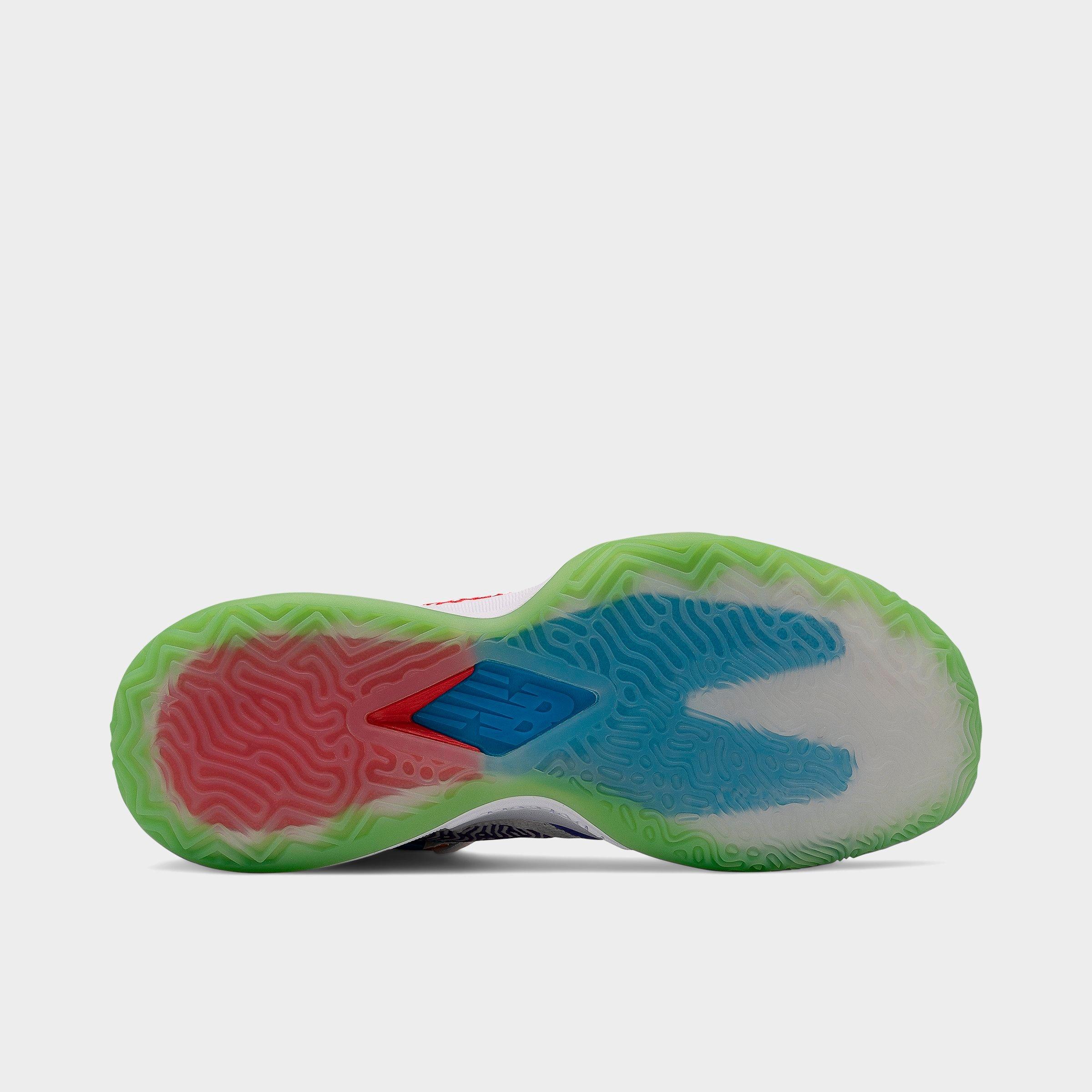 bright color basketball shoes