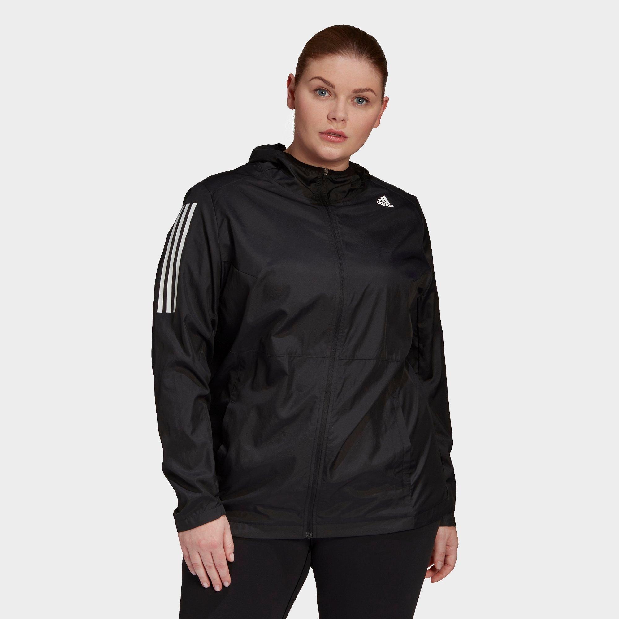 adidas women's plus size jackets