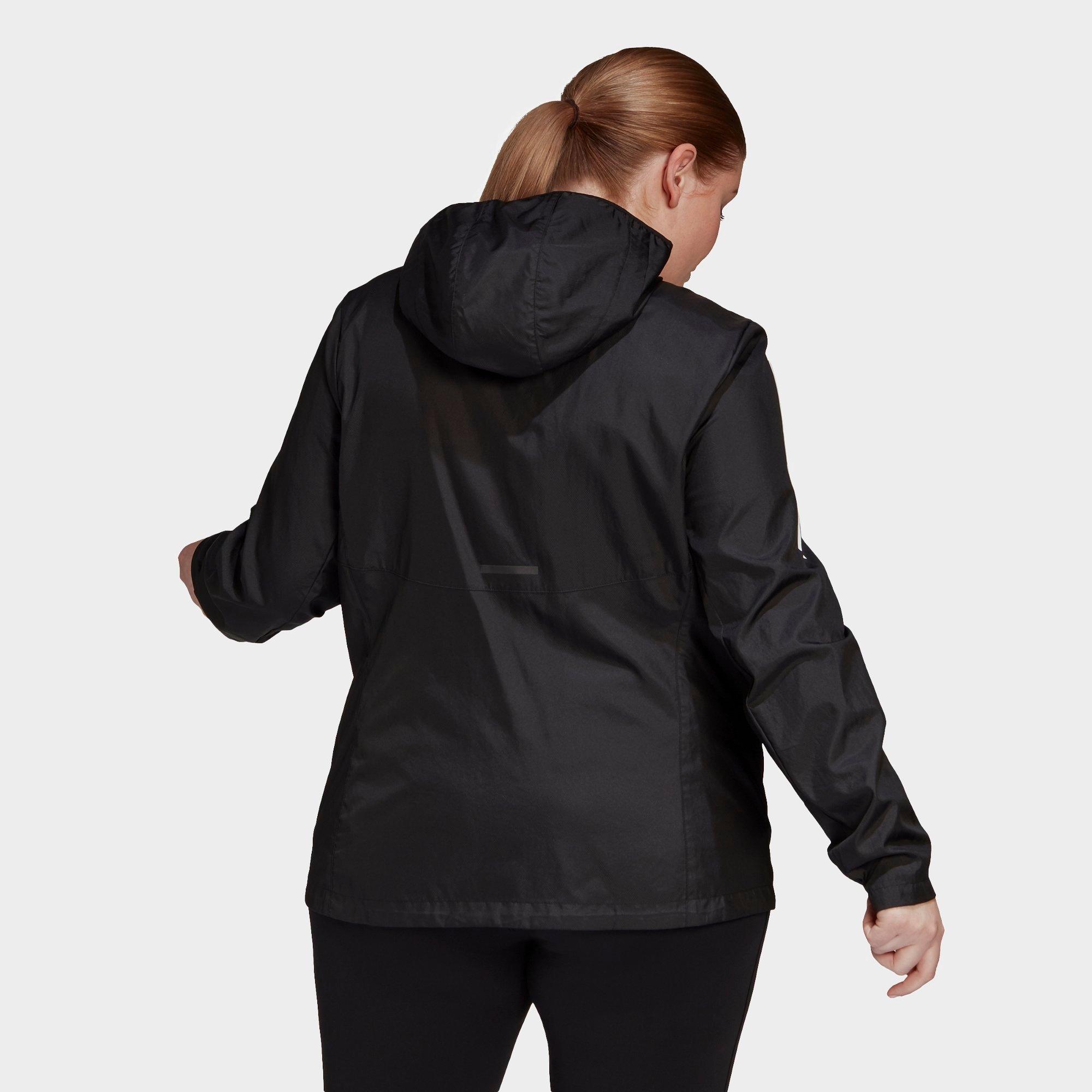 adidas plus size running jackets