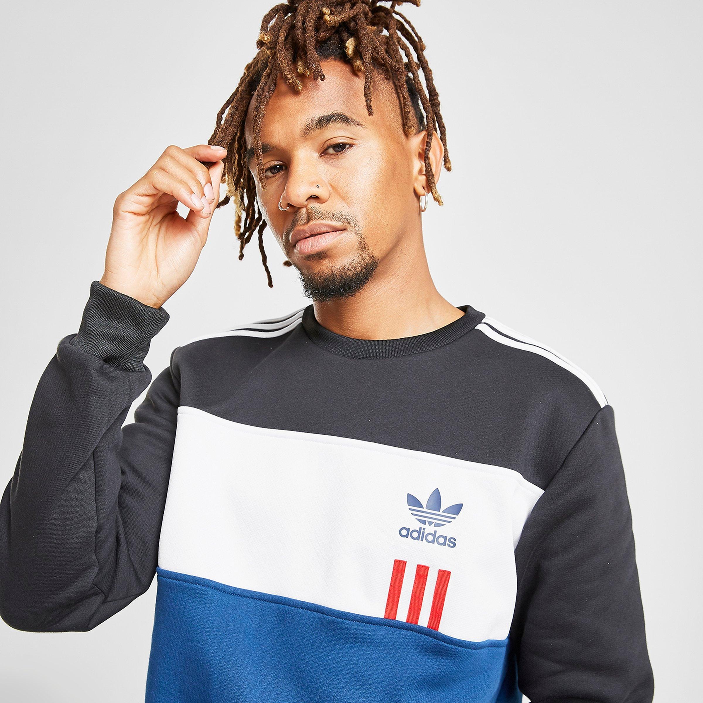 adidas men's crewneck sweatshirt