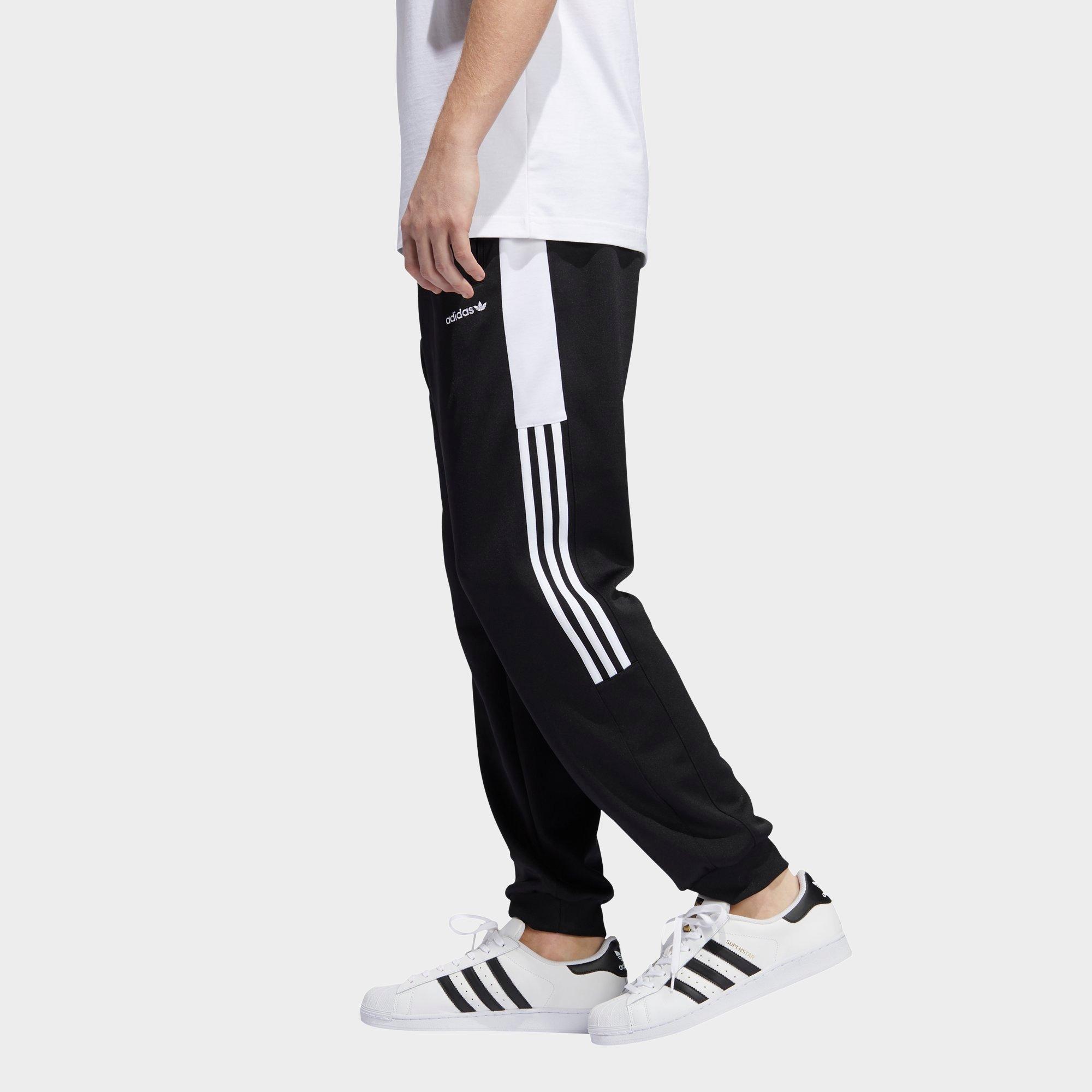 adidas originals black track pants