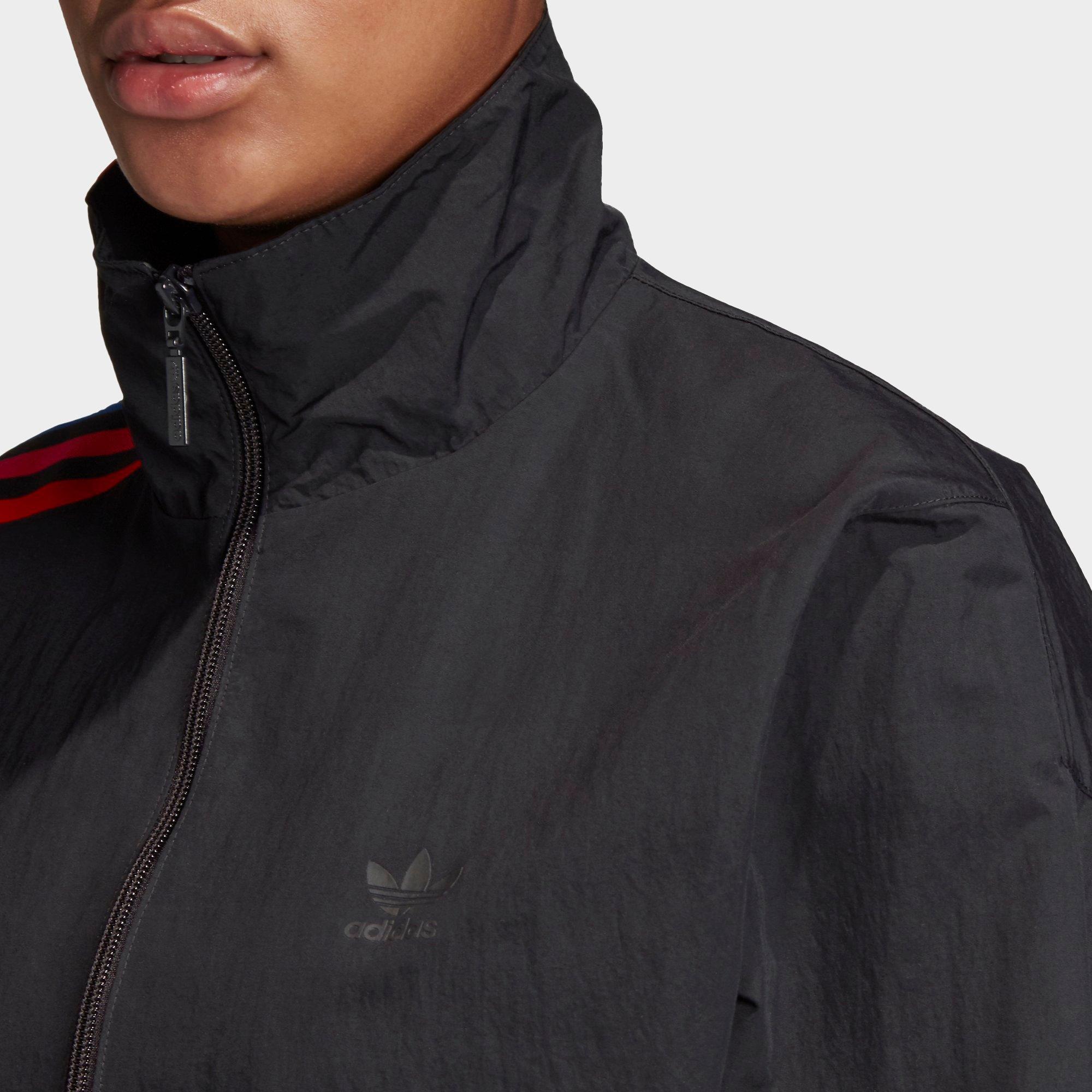 adidas trefoil jacket womens