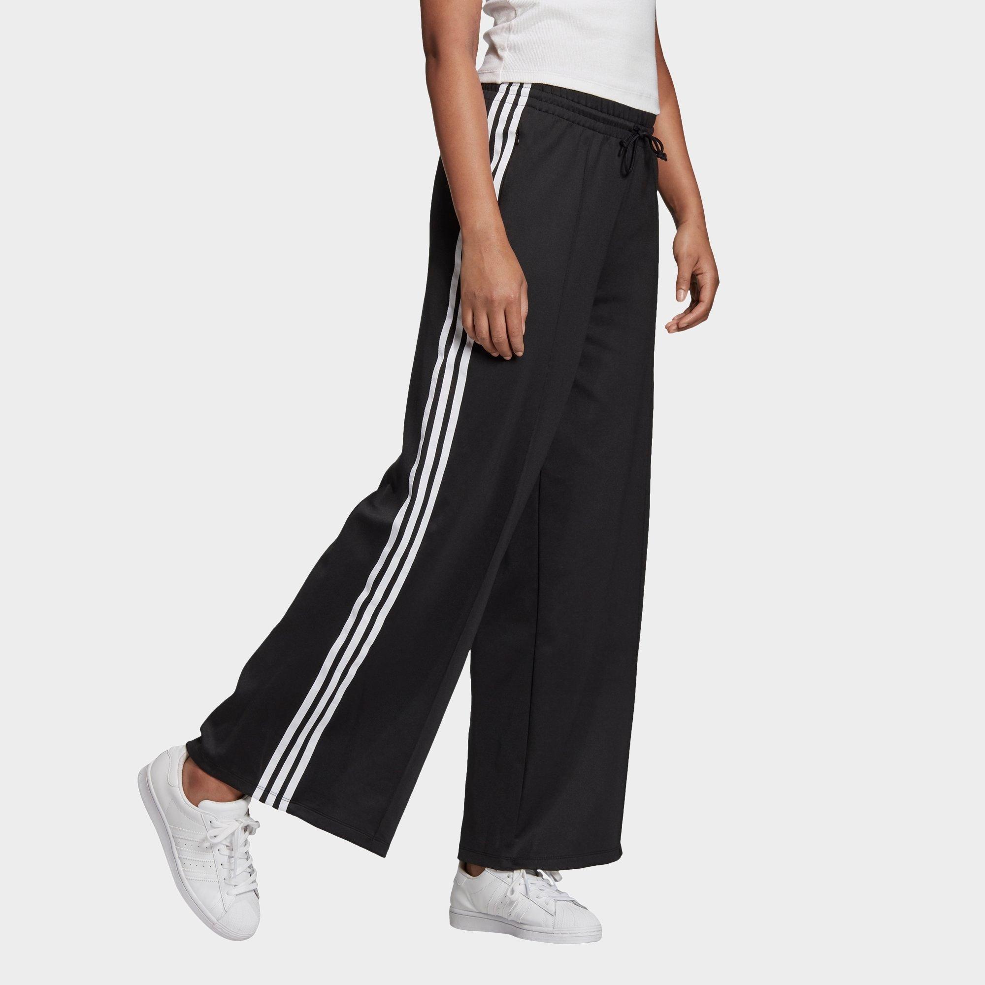 adidas originals wide leg joggers