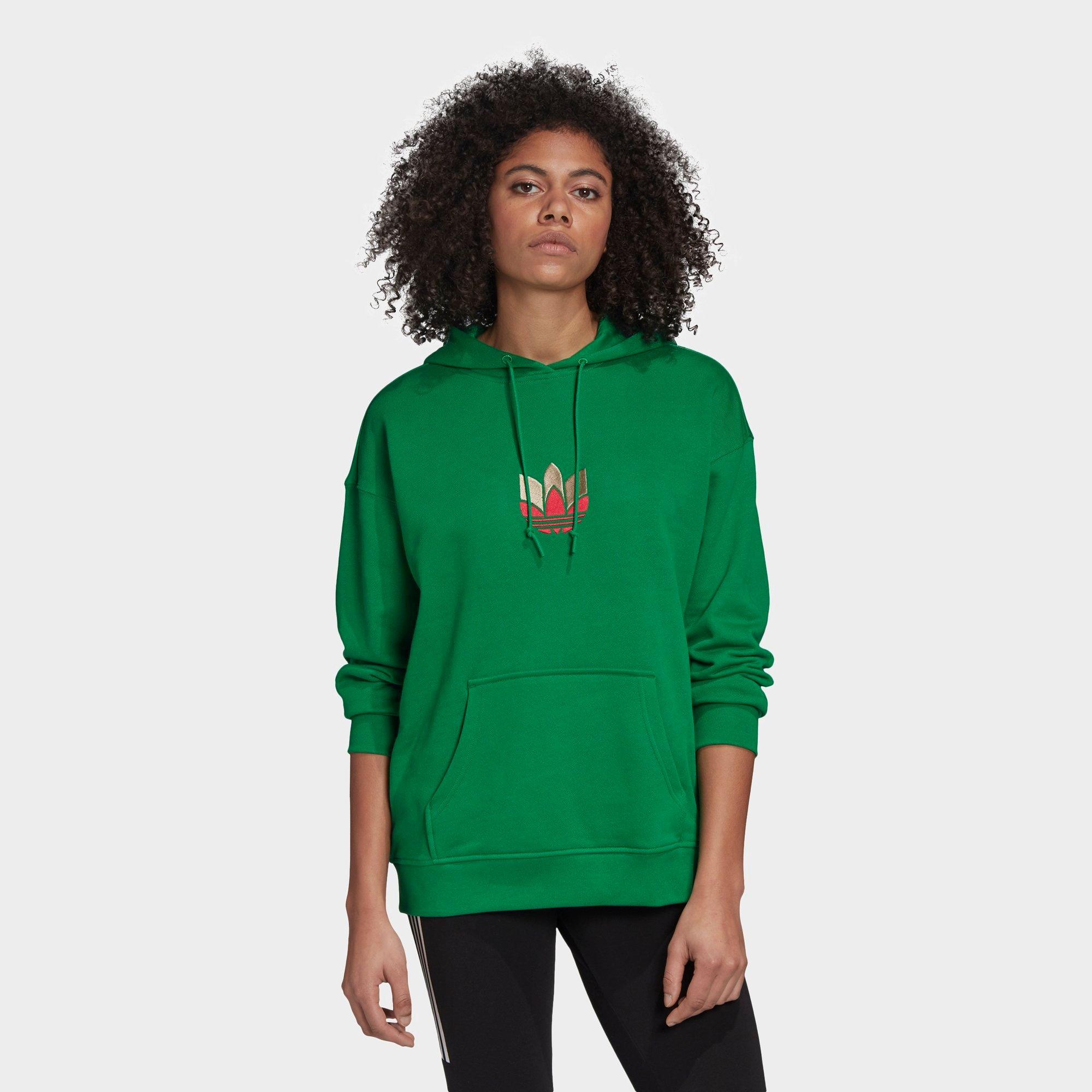 women's adidas trefoil hoodie