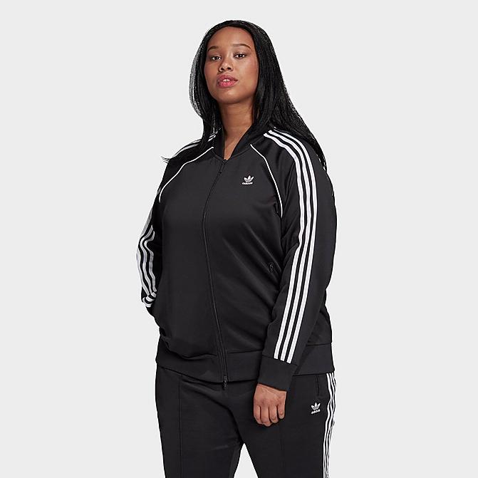 Women's adidas Originals Primeblue SST Track Jacket (Plus Size)| JD Sports