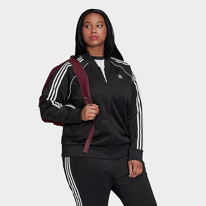 Women's adidas Originals Primeblue SST Track Jacket (Plus Size)| JD Sports