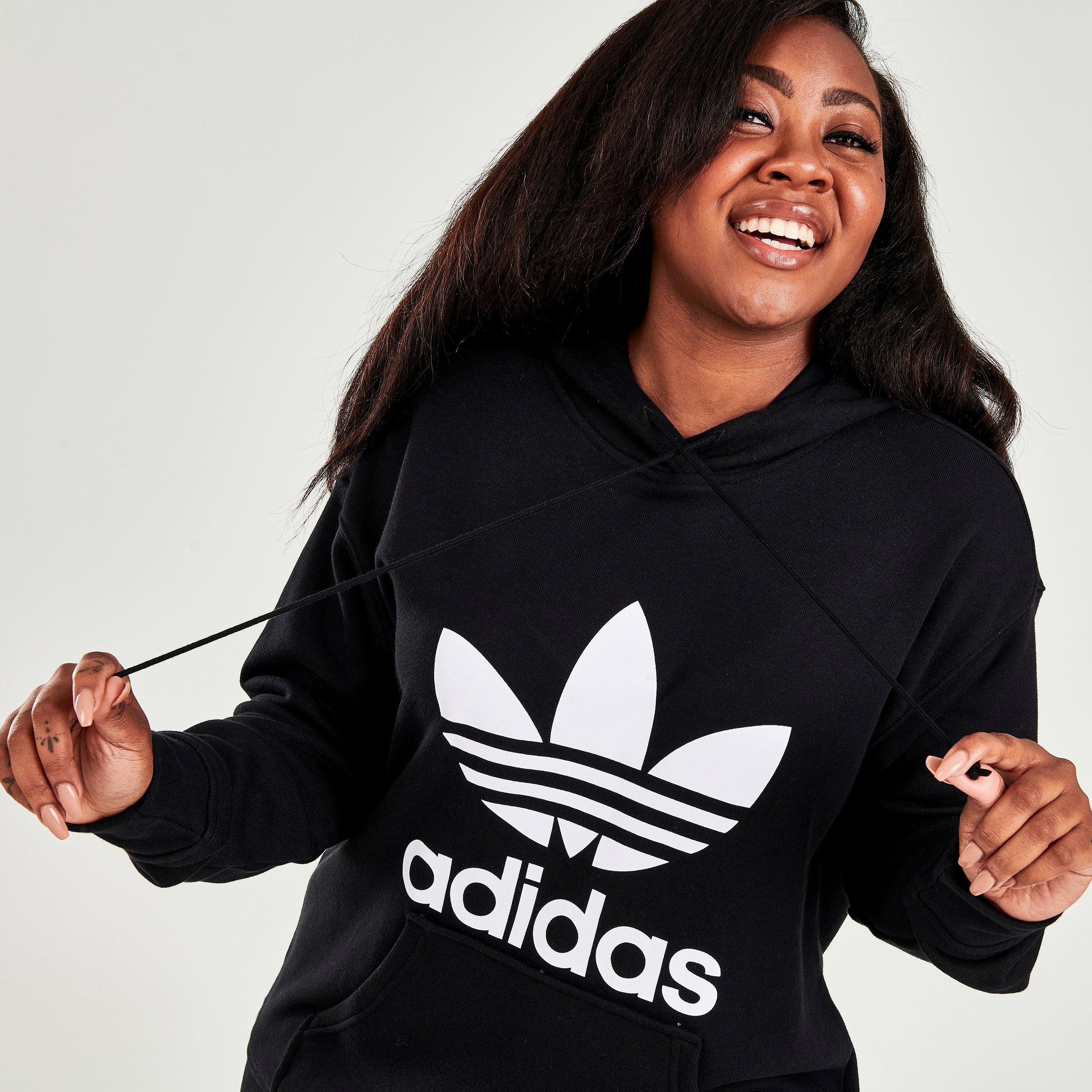 adidas sweat suit womens plus size