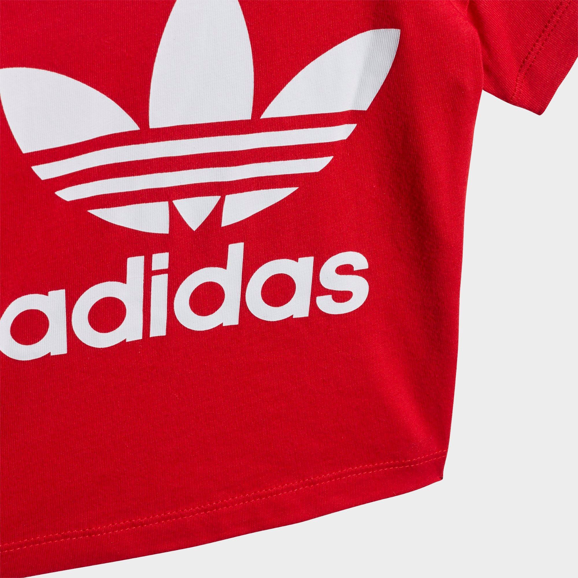 youth adidas trefoil shirt