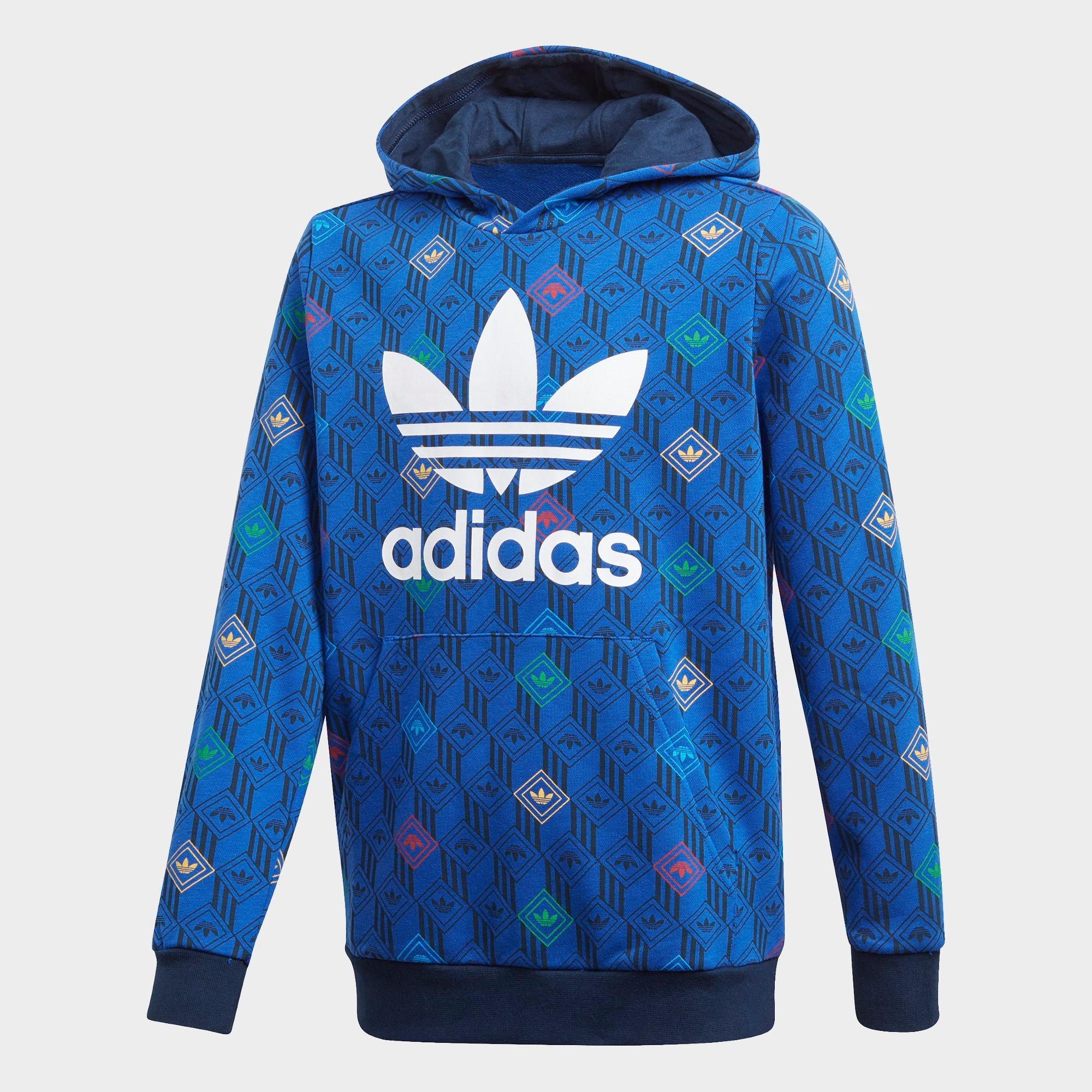 adidas originals trefoil hoodie navy