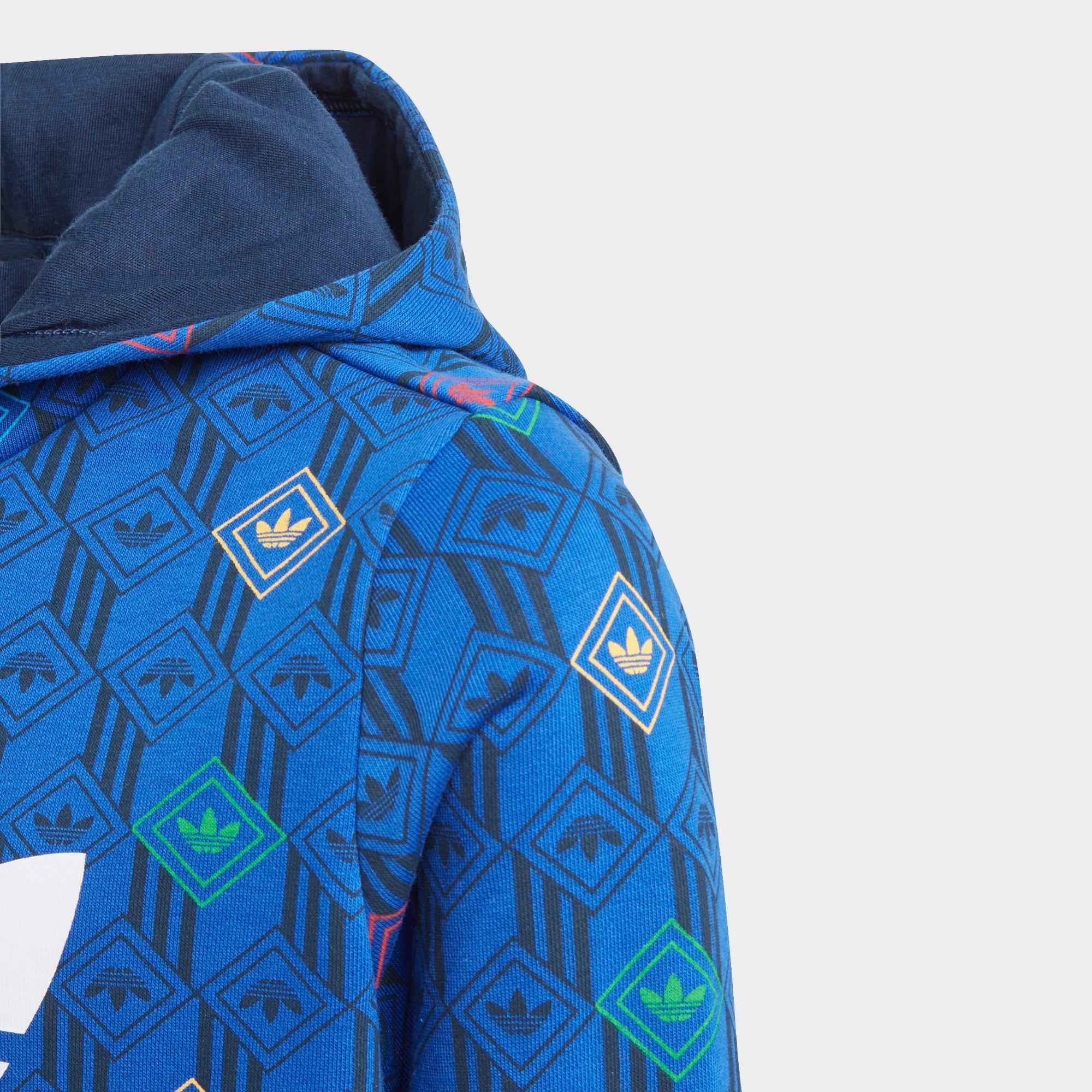 boys adidas trefoil hoodie