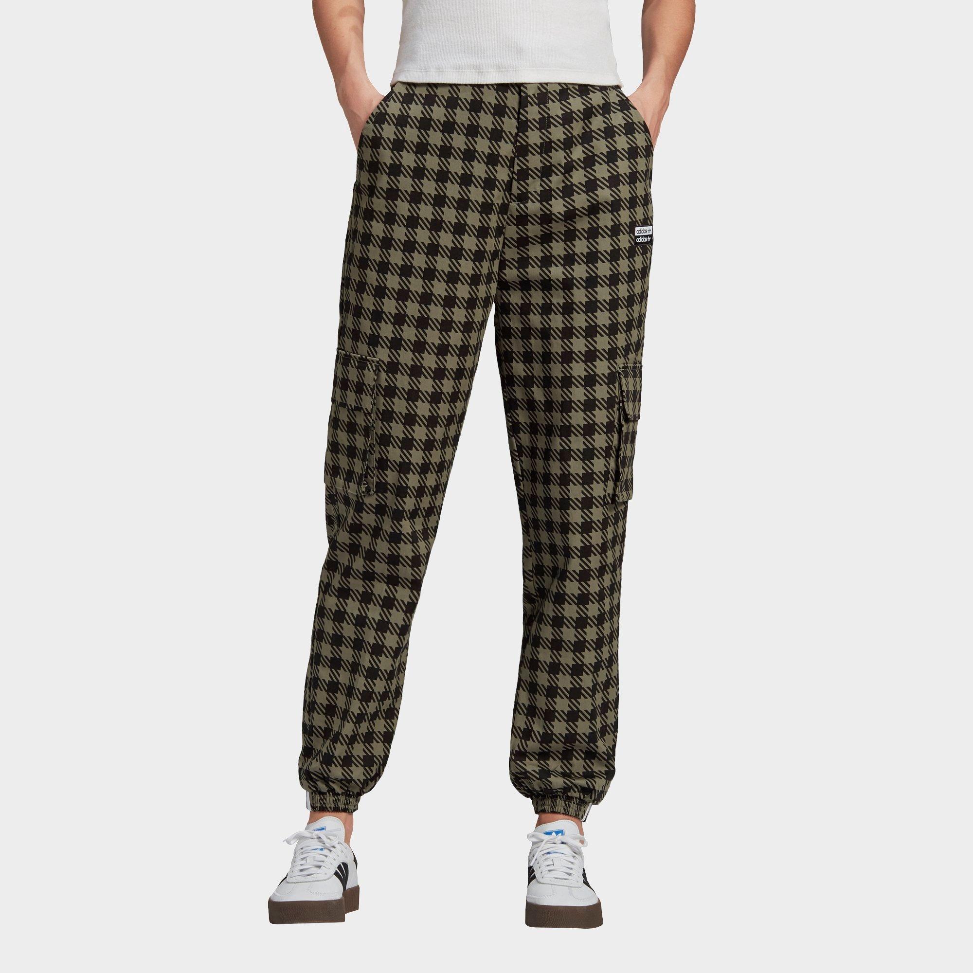 adidas tartan joggers