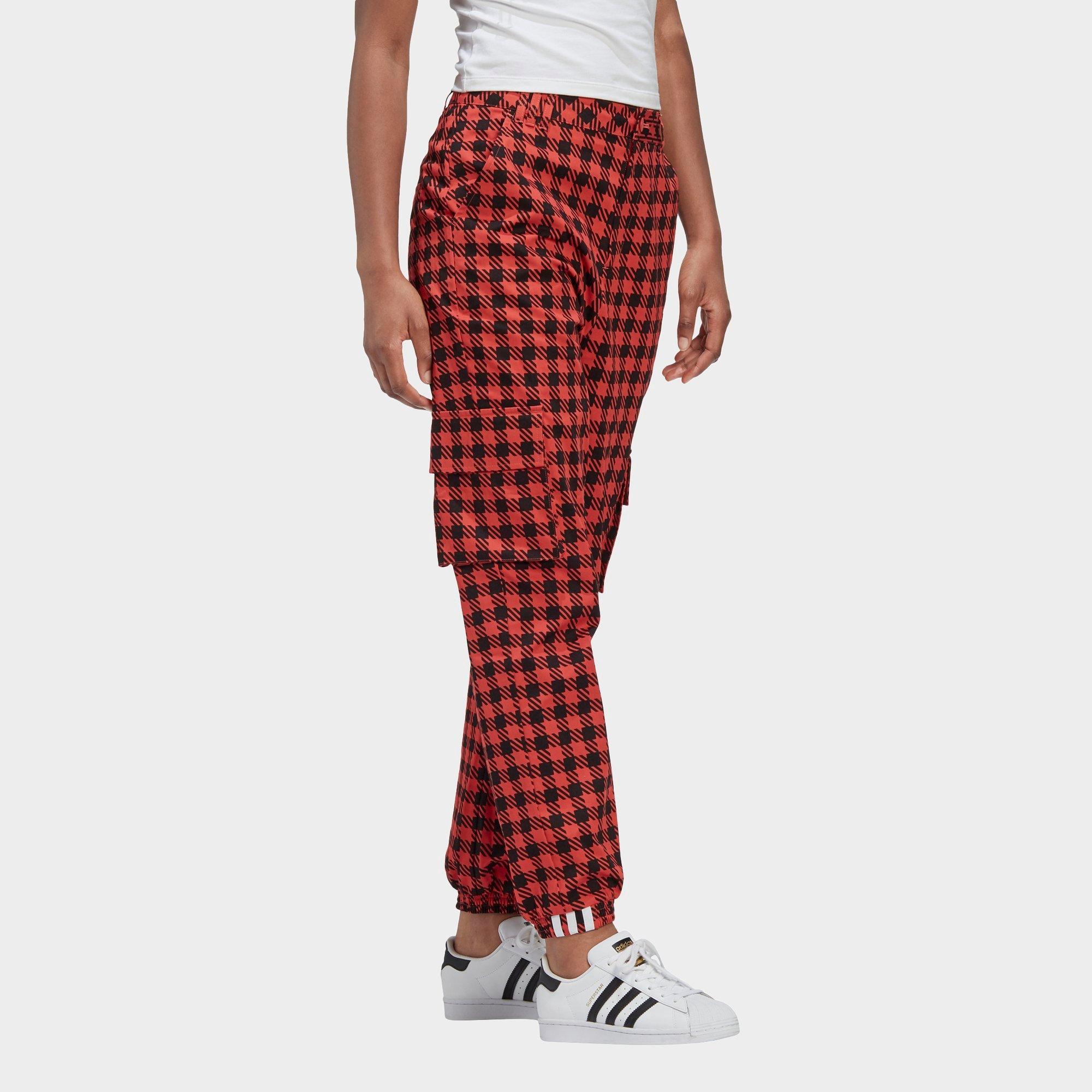 ellesse tartan cargo pants