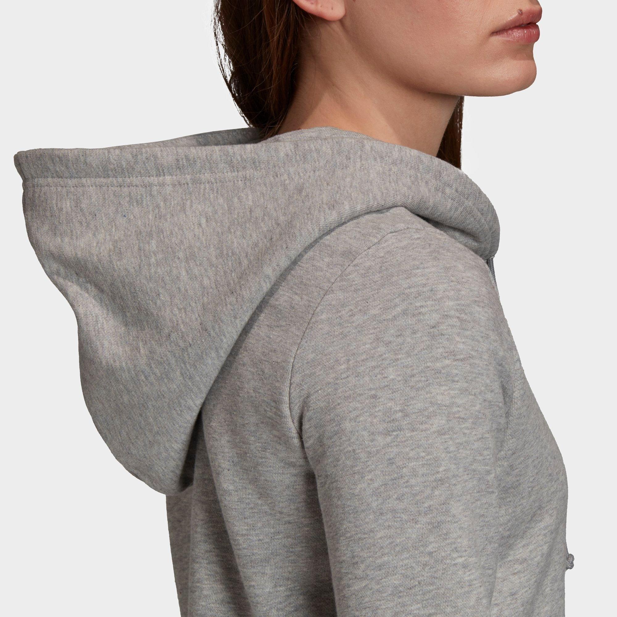 womens grey adidas zip hoodie