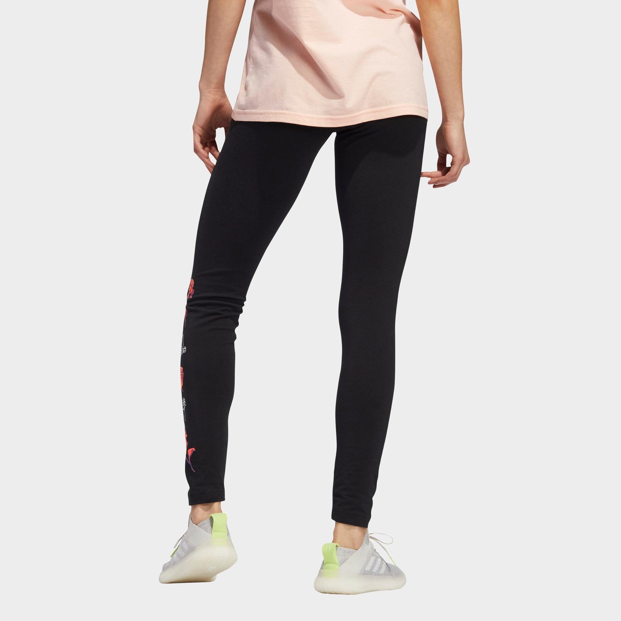 adidas women's floral leggings