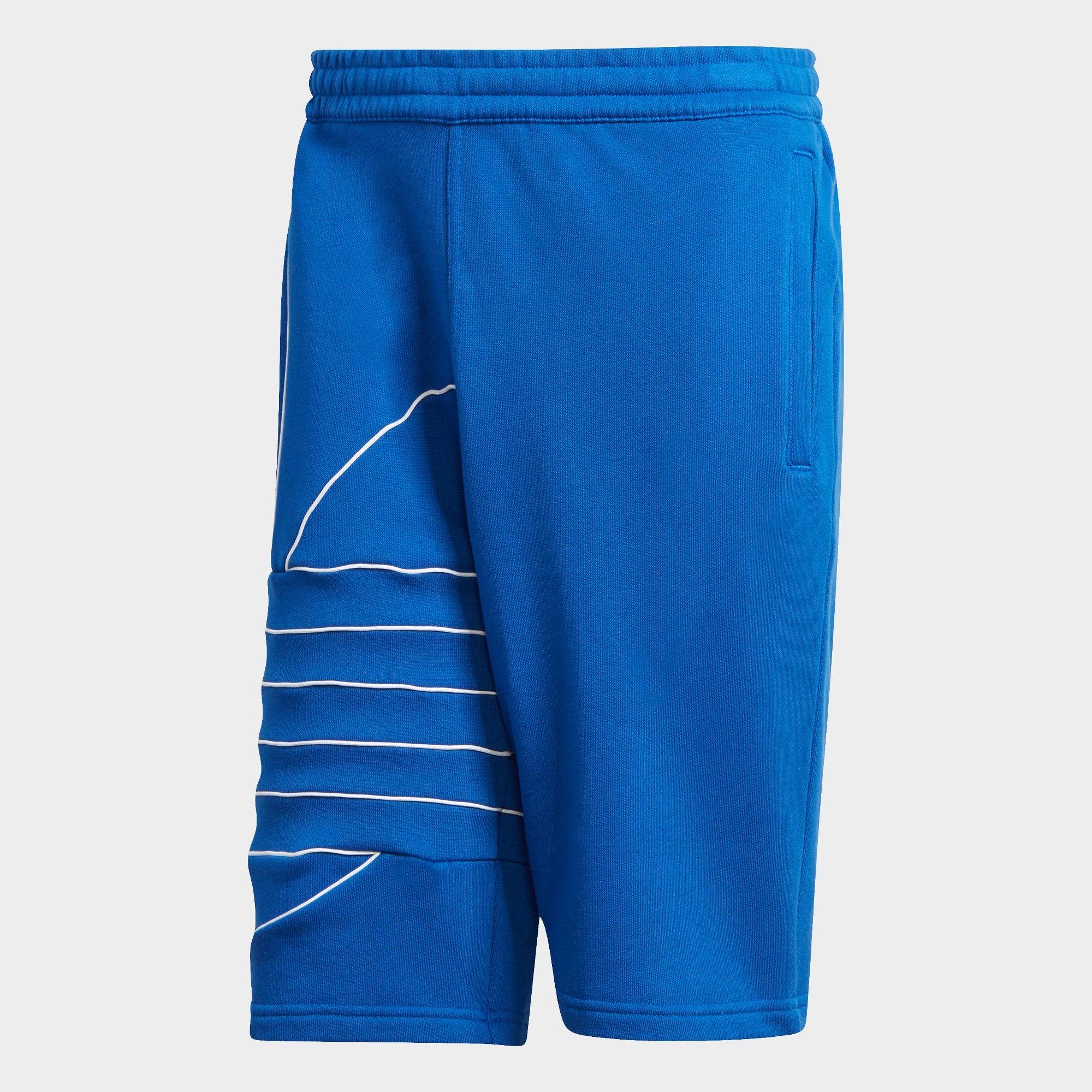adidas outline shorts blue