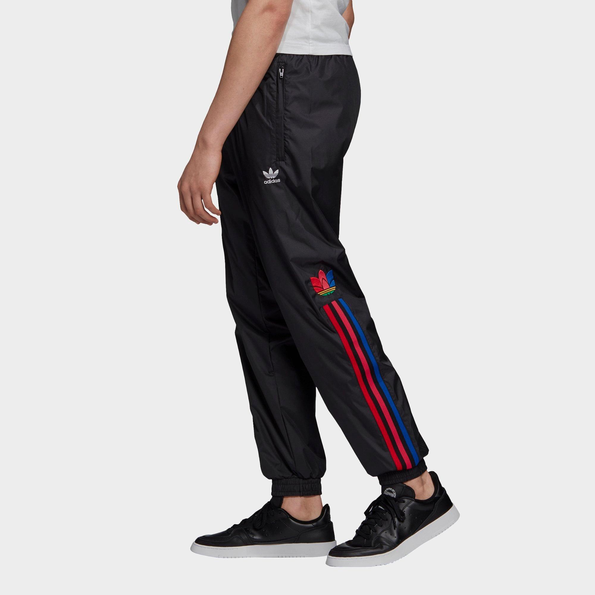 trefoil track pants