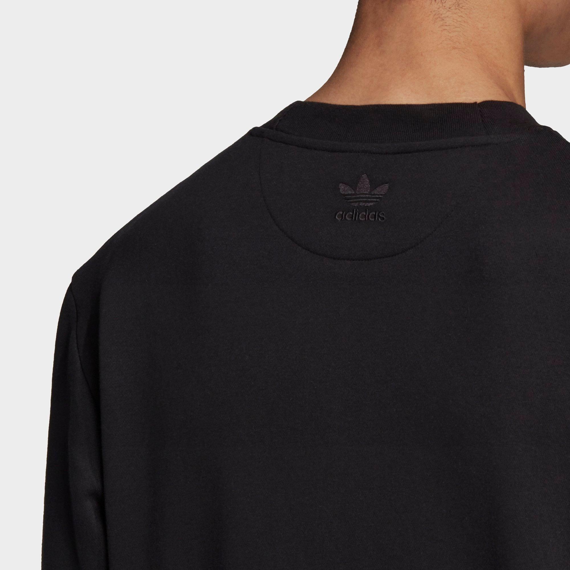 adidas originals box trefoil graphic sweatshirt