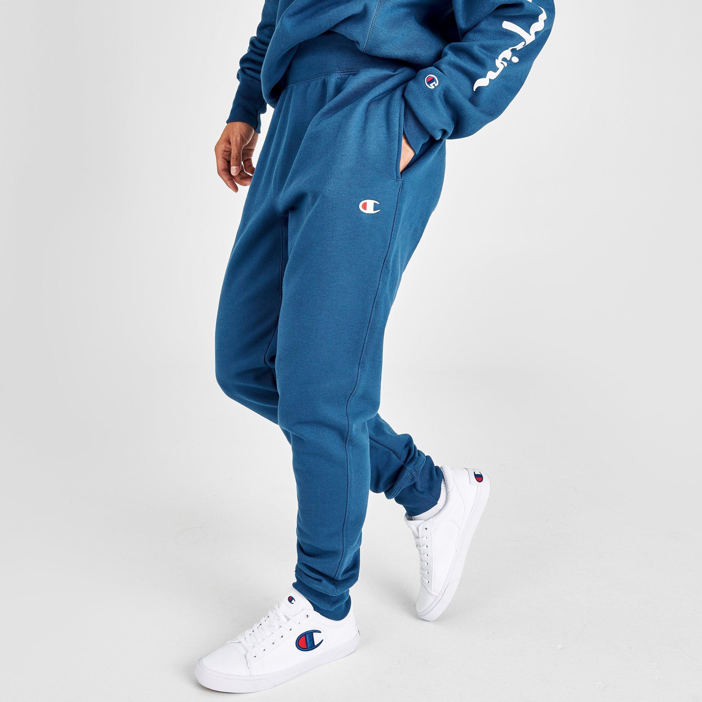 men's champion reverse weave small logo jogger pants