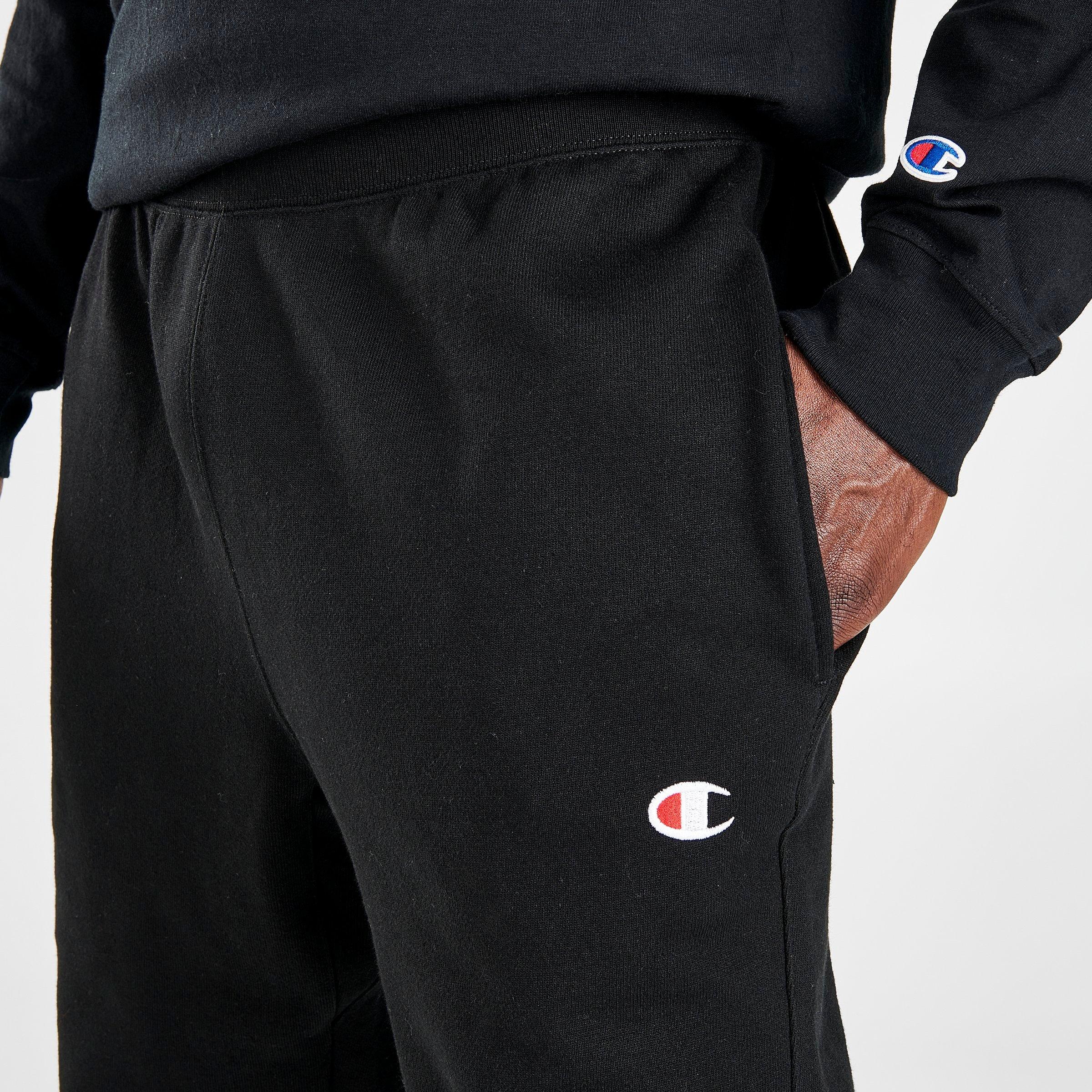 men's champion reverse weave small logo jogger pants