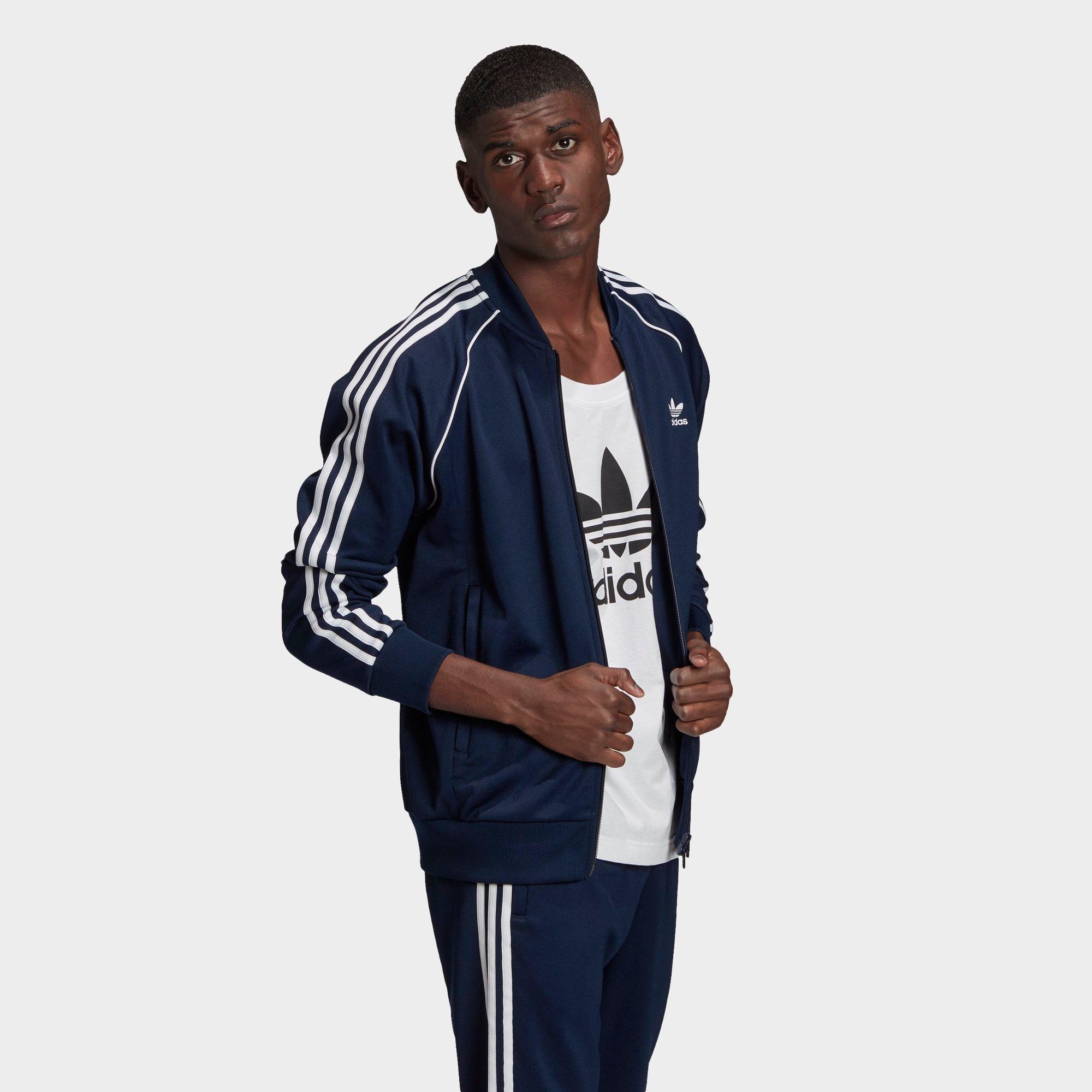 adidas sst track jacket navy