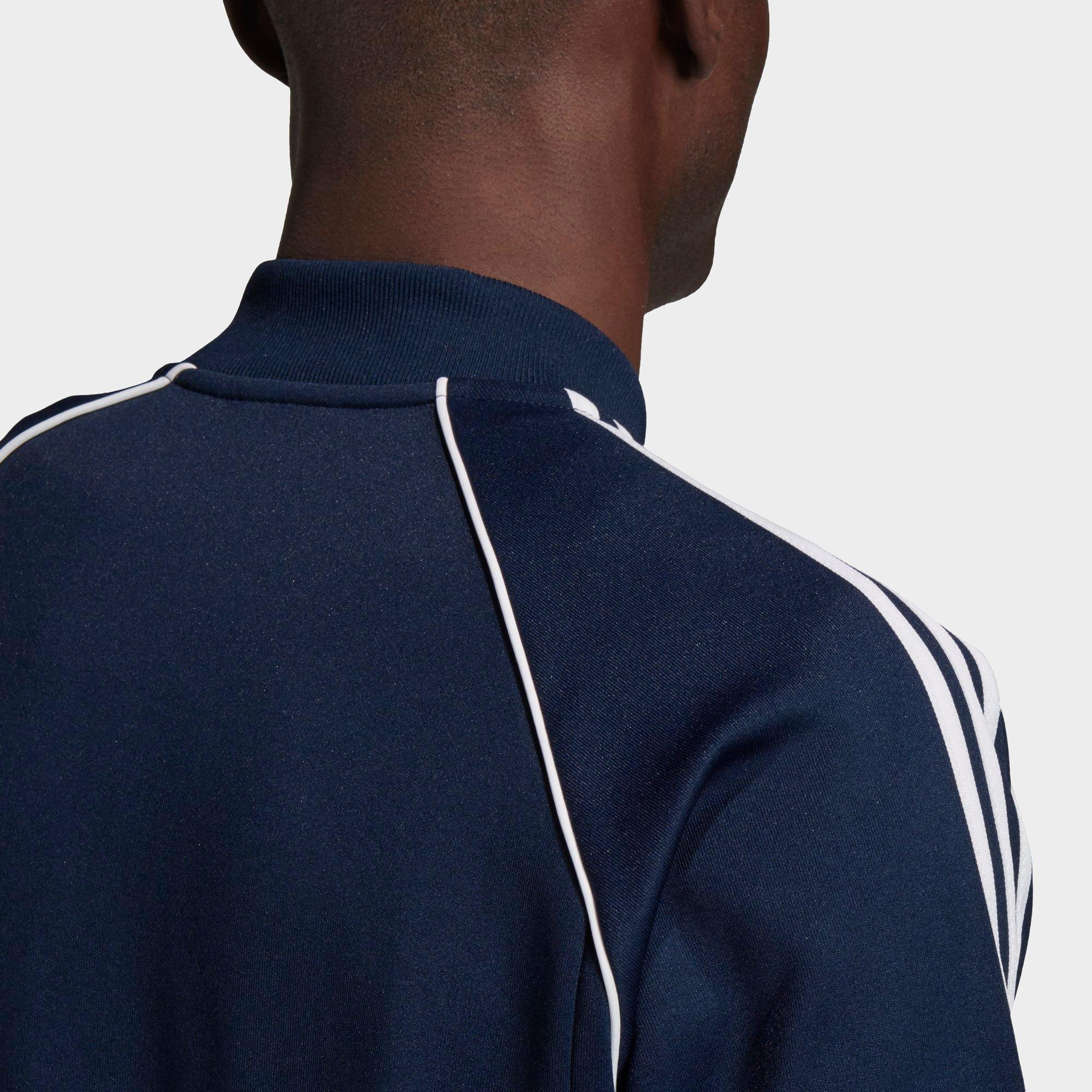 adidas navy track top