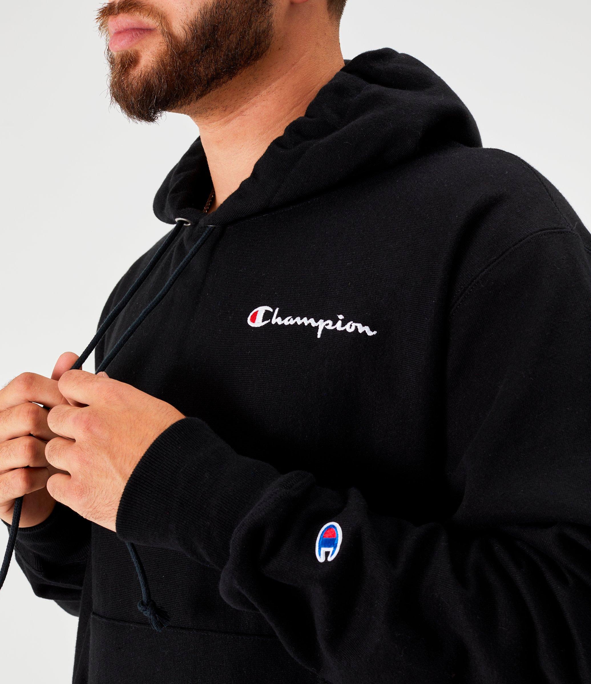 champion hoodie embroidered logo