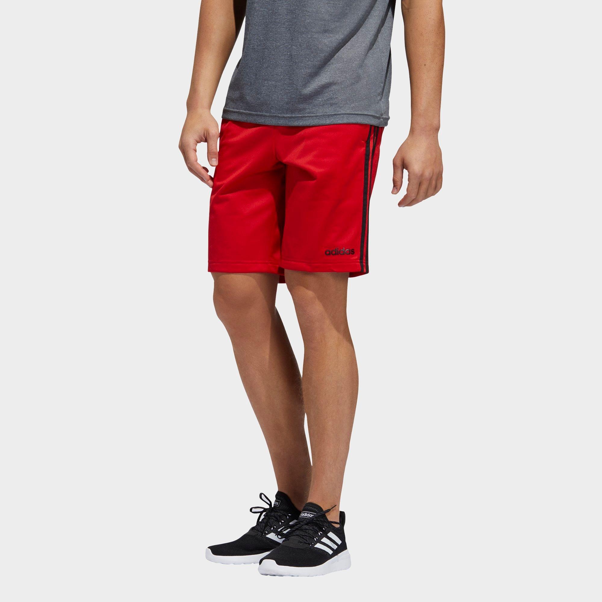 adidas essentials 3 stripe mens shorts