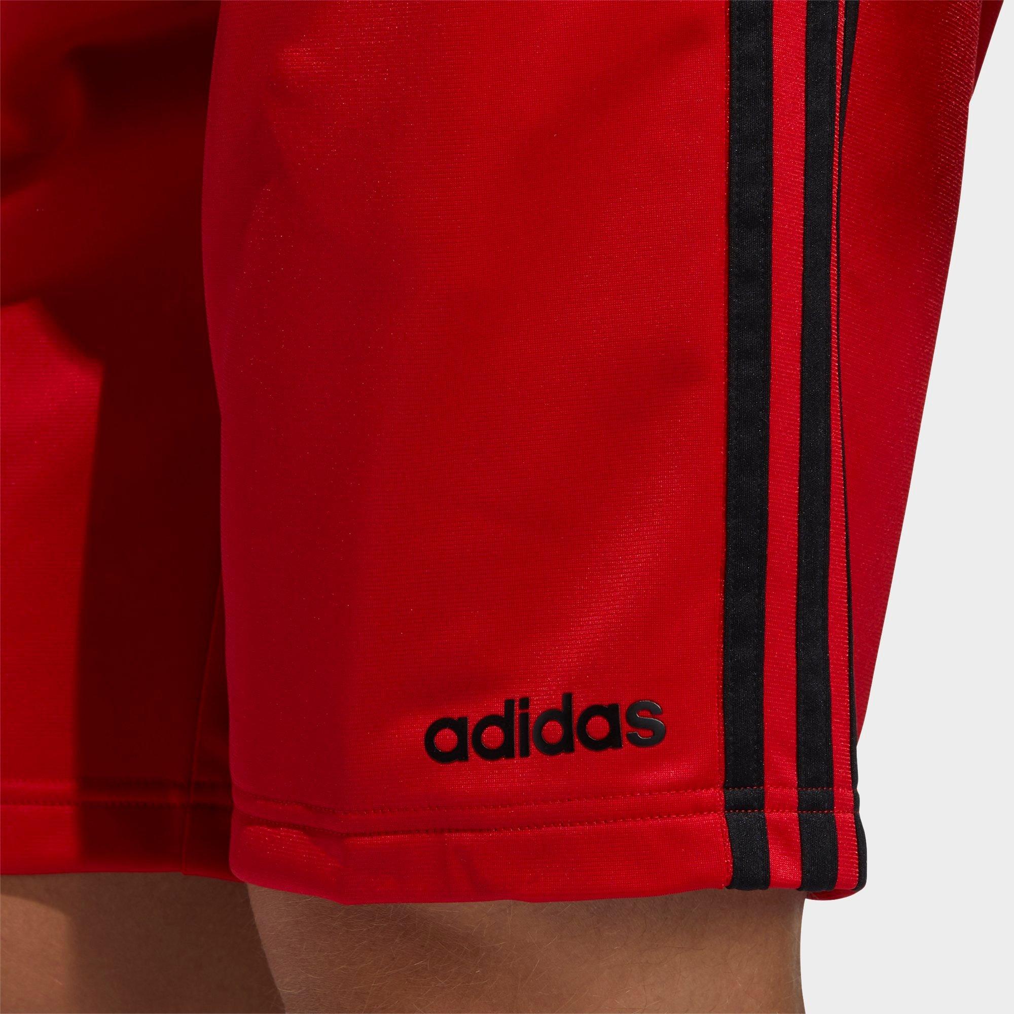 adidas essentials 3 stripe mens shorts