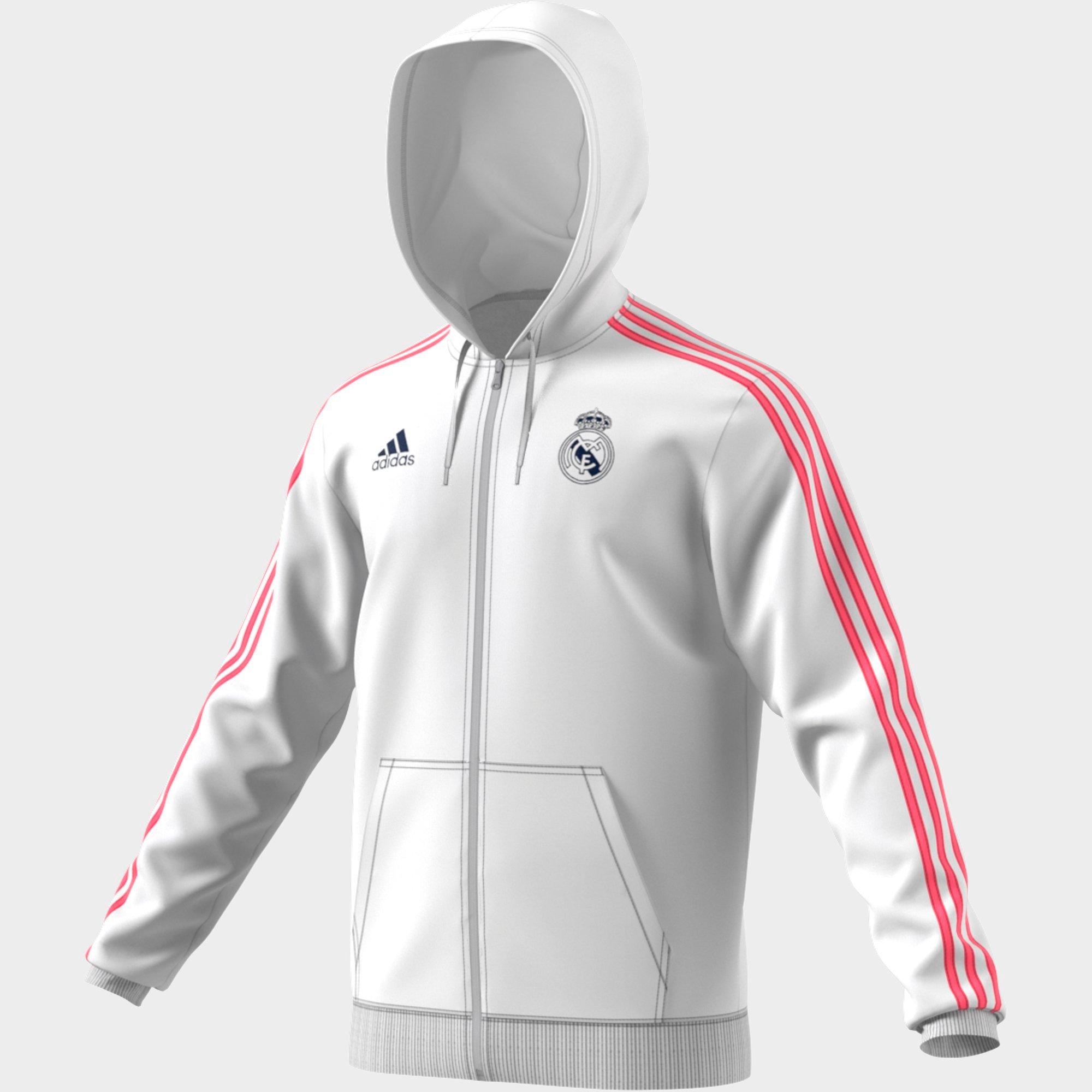 real madrid half zip