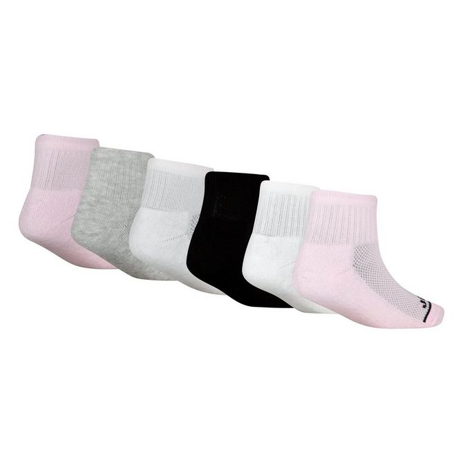 Girls' Jordan Cushioned Ankle Socks (6-Pack)