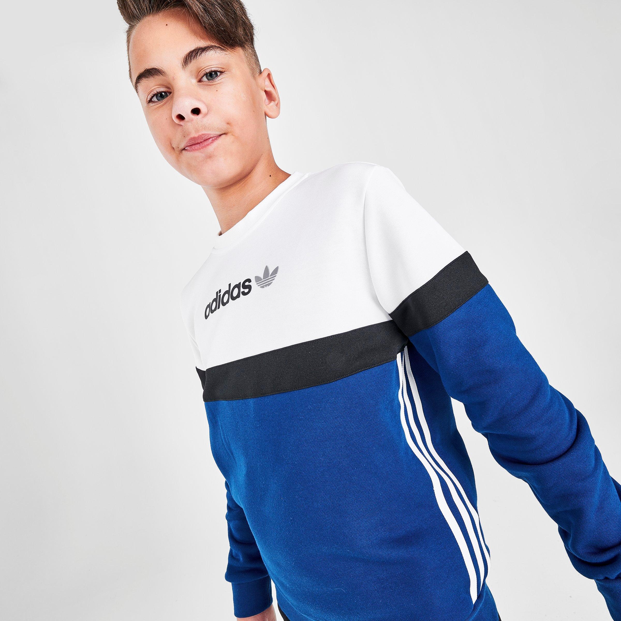 adidas originals tape itasca crew sweatshirt