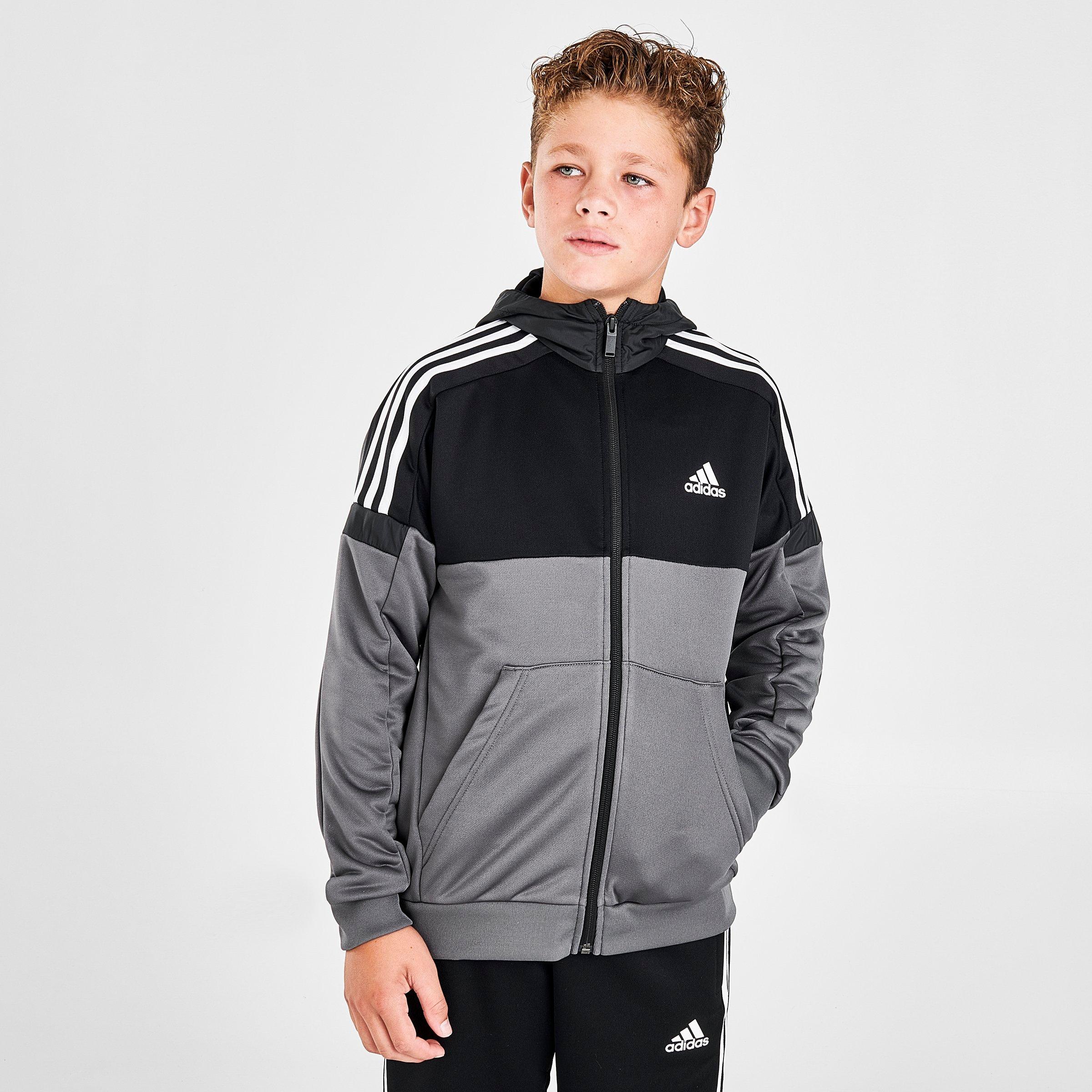 boys adidas zip hoodie