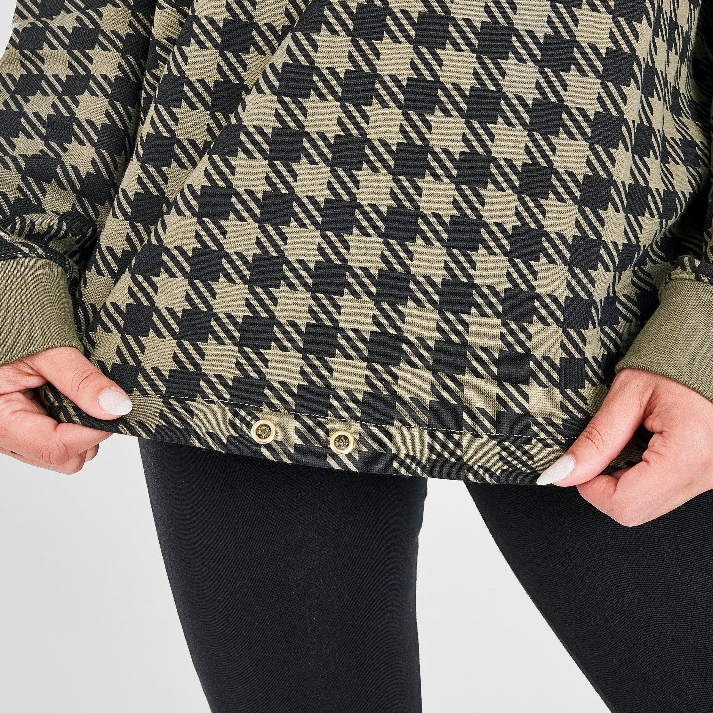 plaid adidas sweatshirt