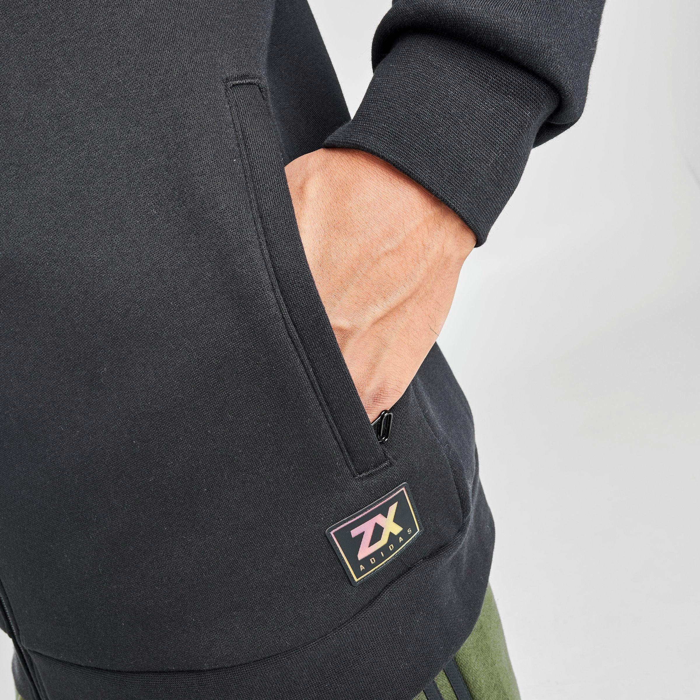 adidas originals super fleece full zip hoodie