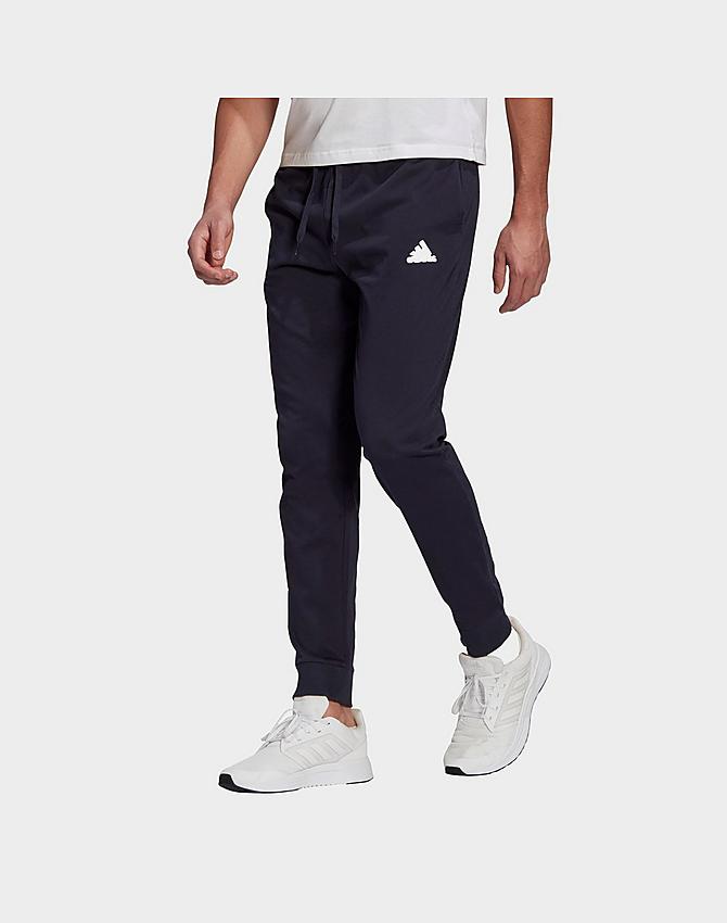 Men's adidas Essentials Single Jersey Jogger Pants Men's adidas Essentials Single Jersey Jogger Pants