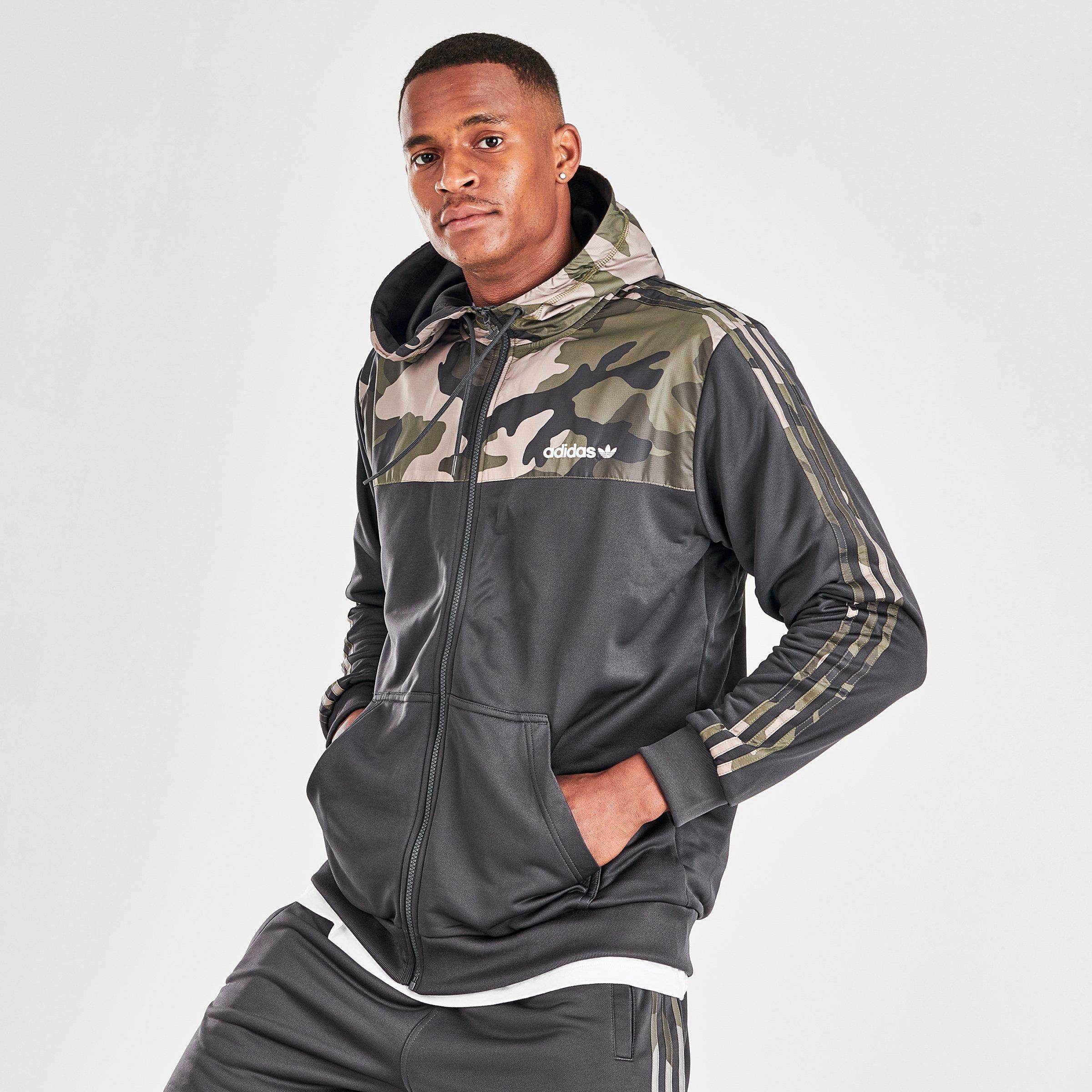 adidas camo full zip hoodie