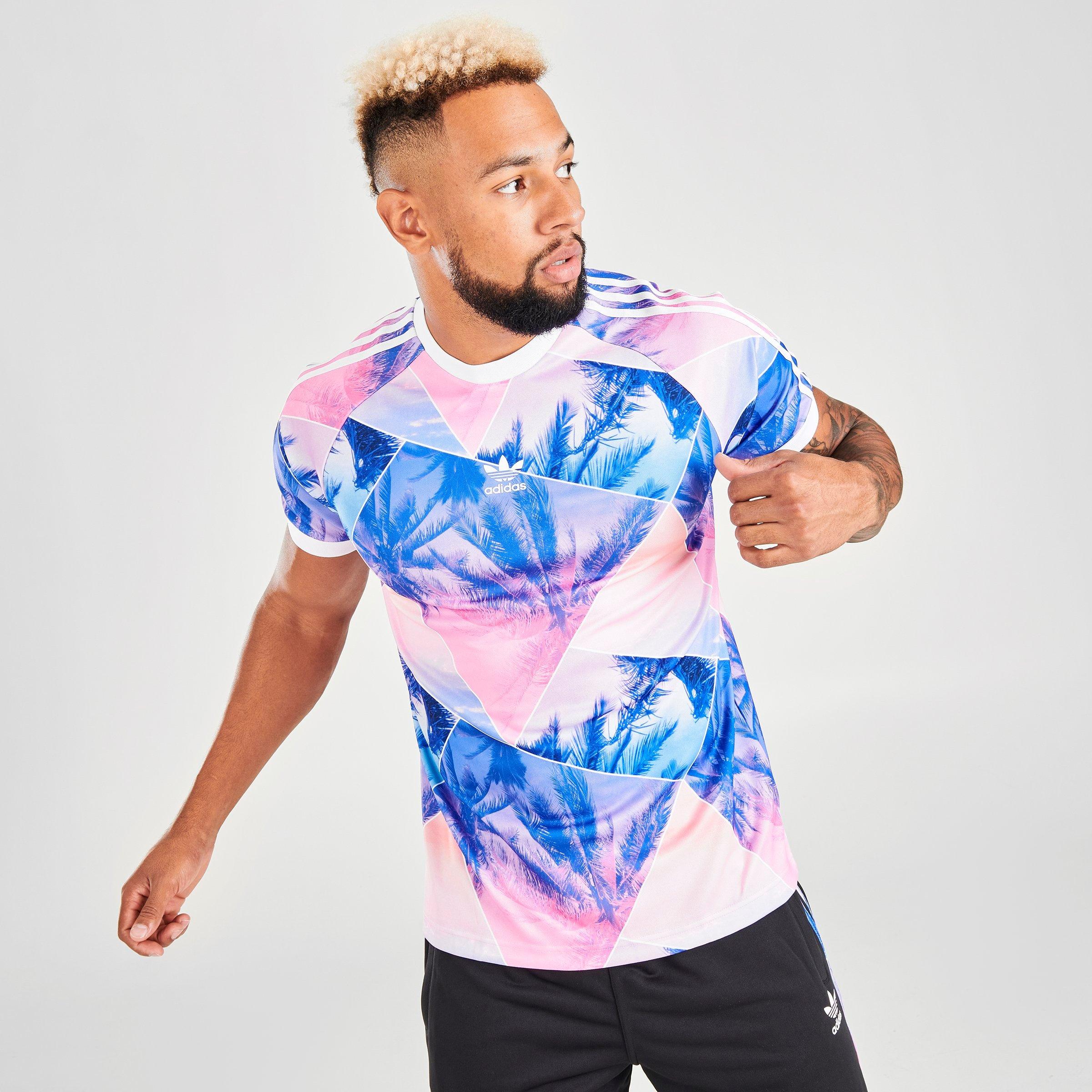 adidas multicolor t shirt mens