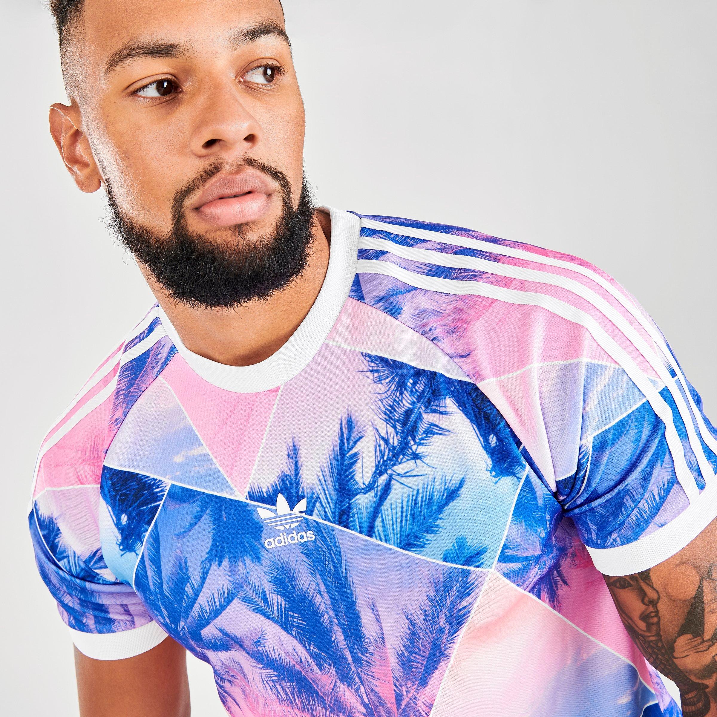 adidas multicolor t shirt mens