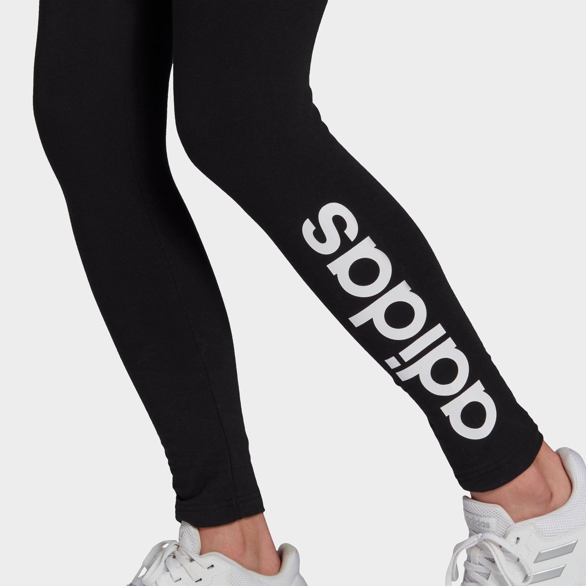 adidas logo leggings in black