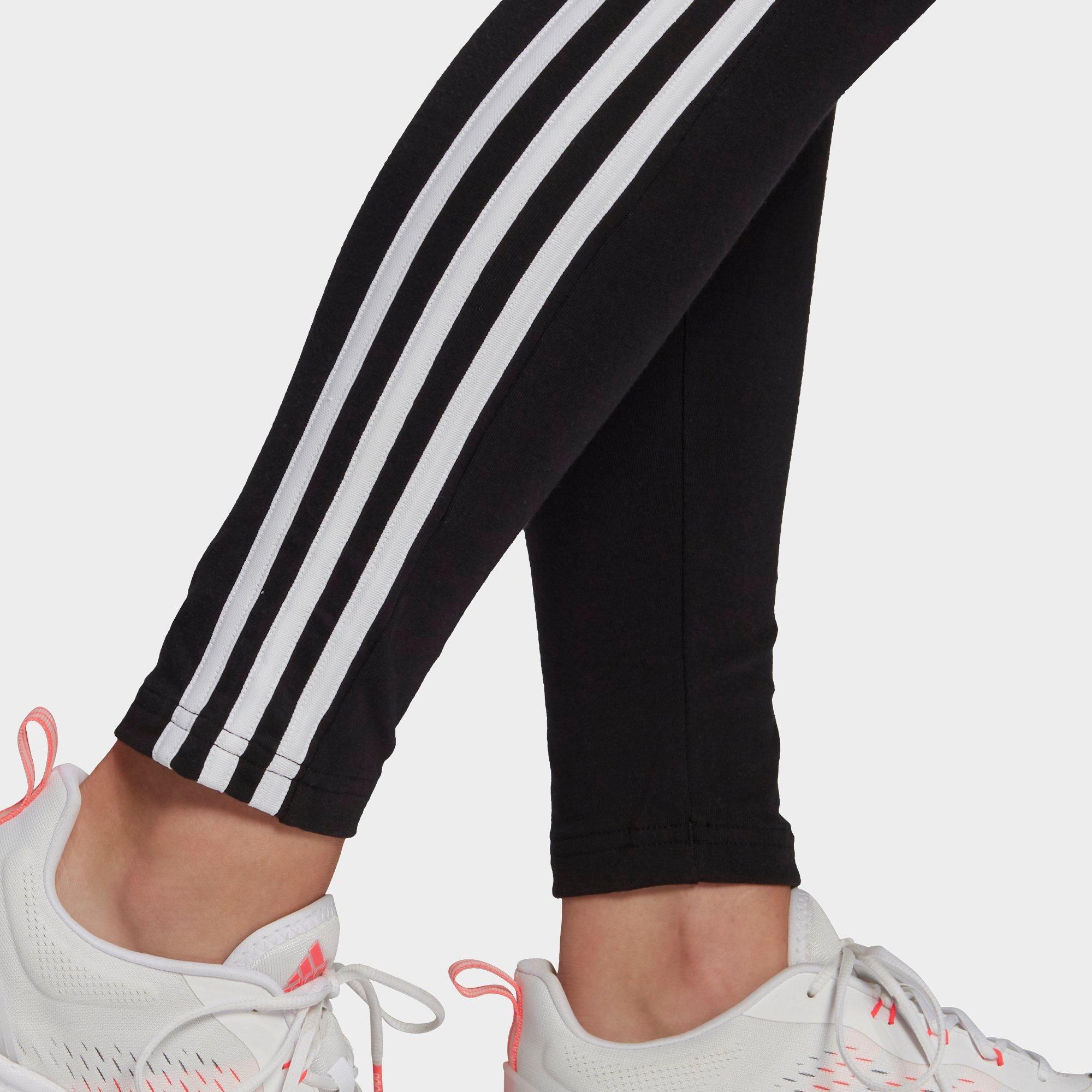 adidas essentials 3 stripe leggings