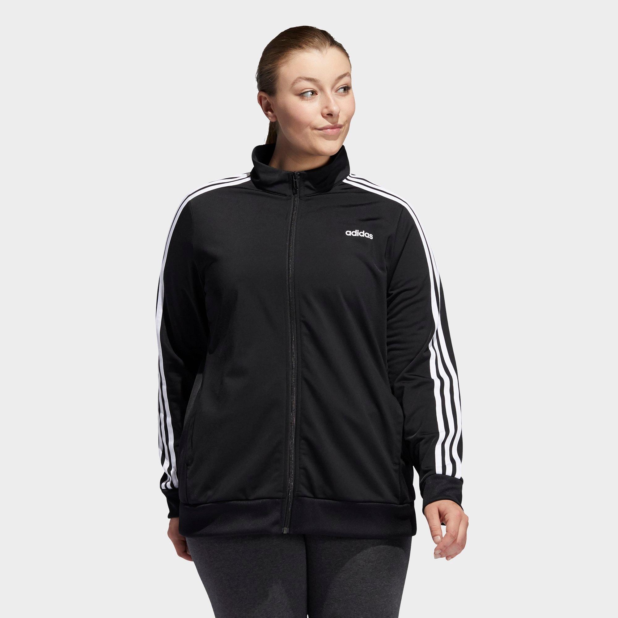 women's adidas essentials tricot track jacket