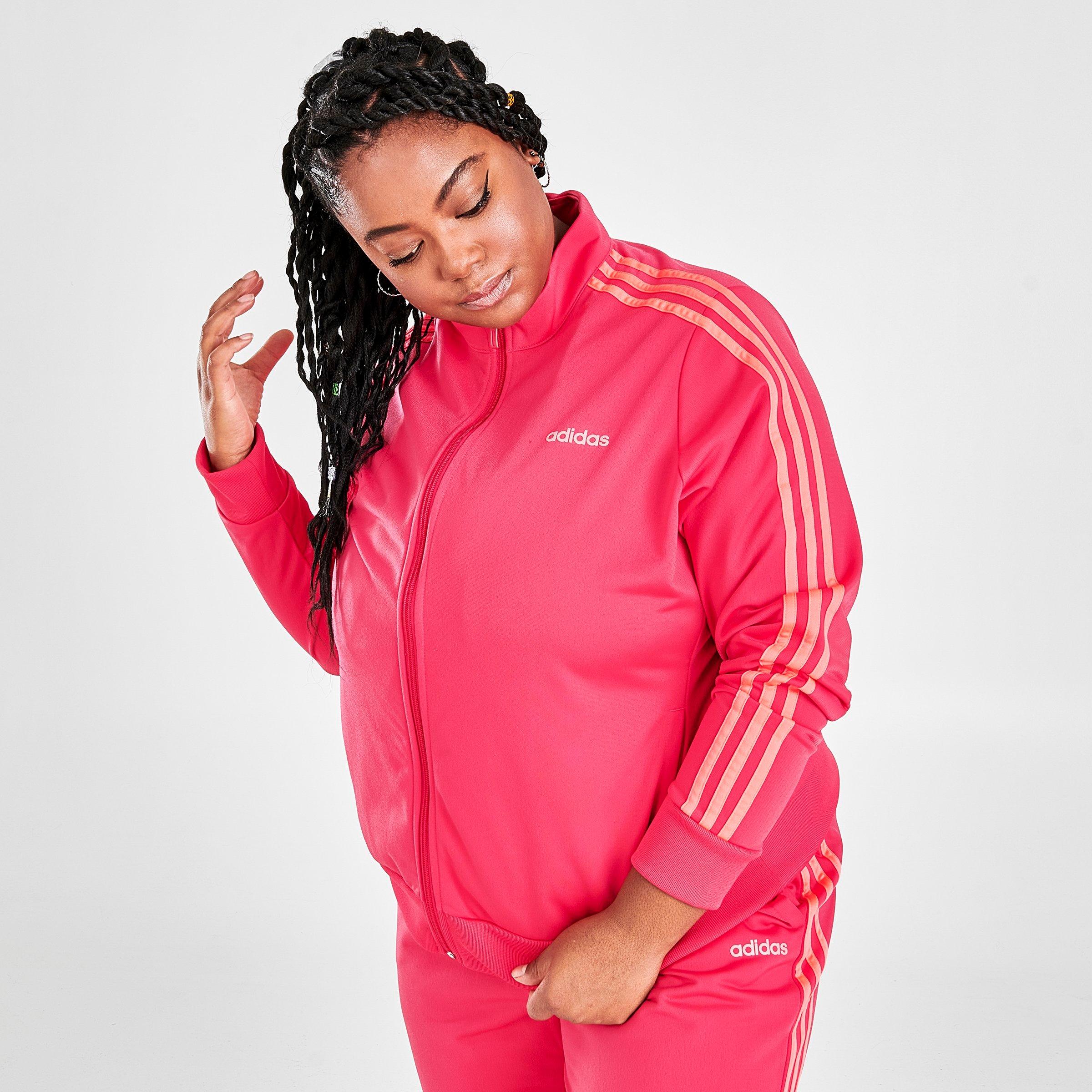 women's adidas essentials tricot track jacket