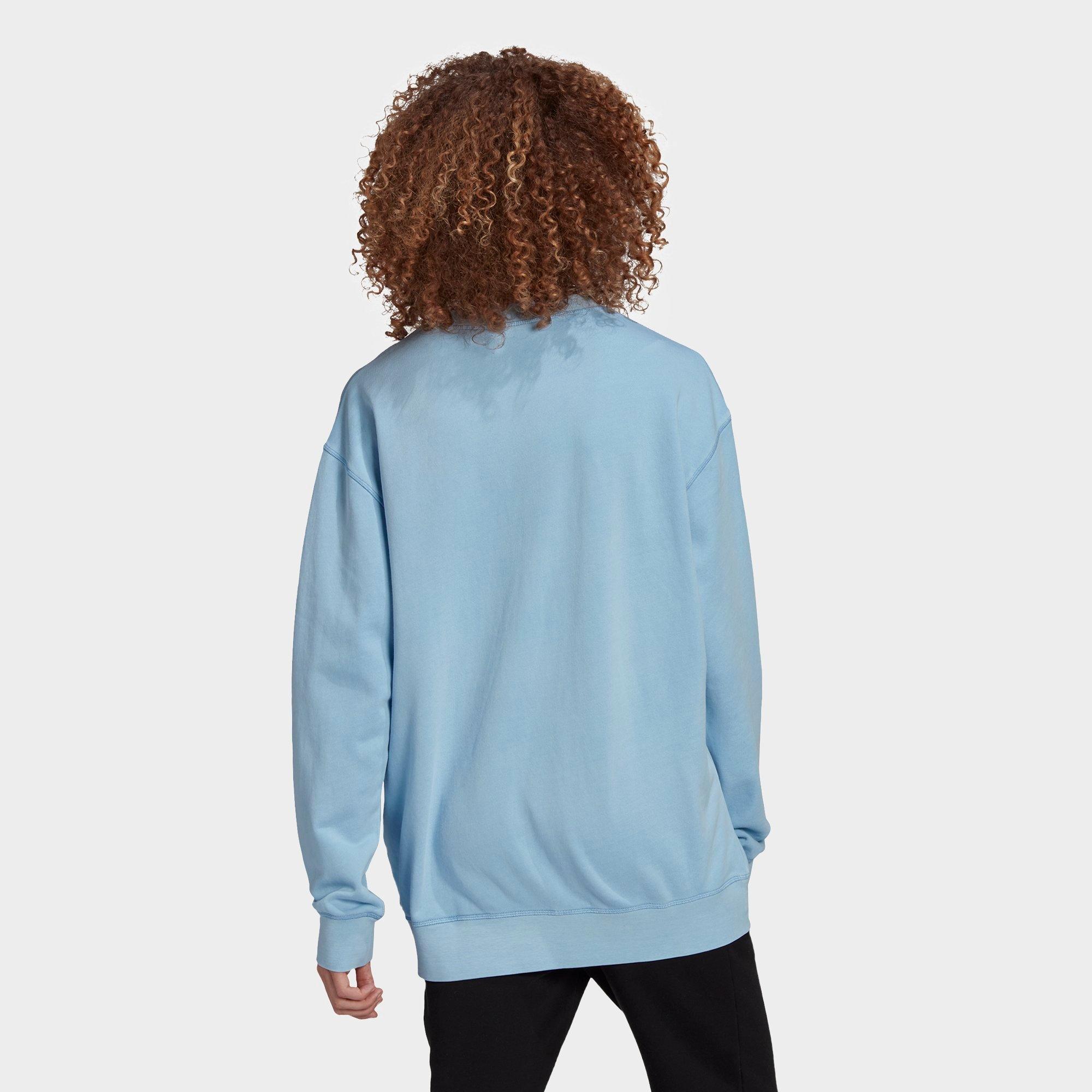 adidas originals overdyed crew sweatshirt women's