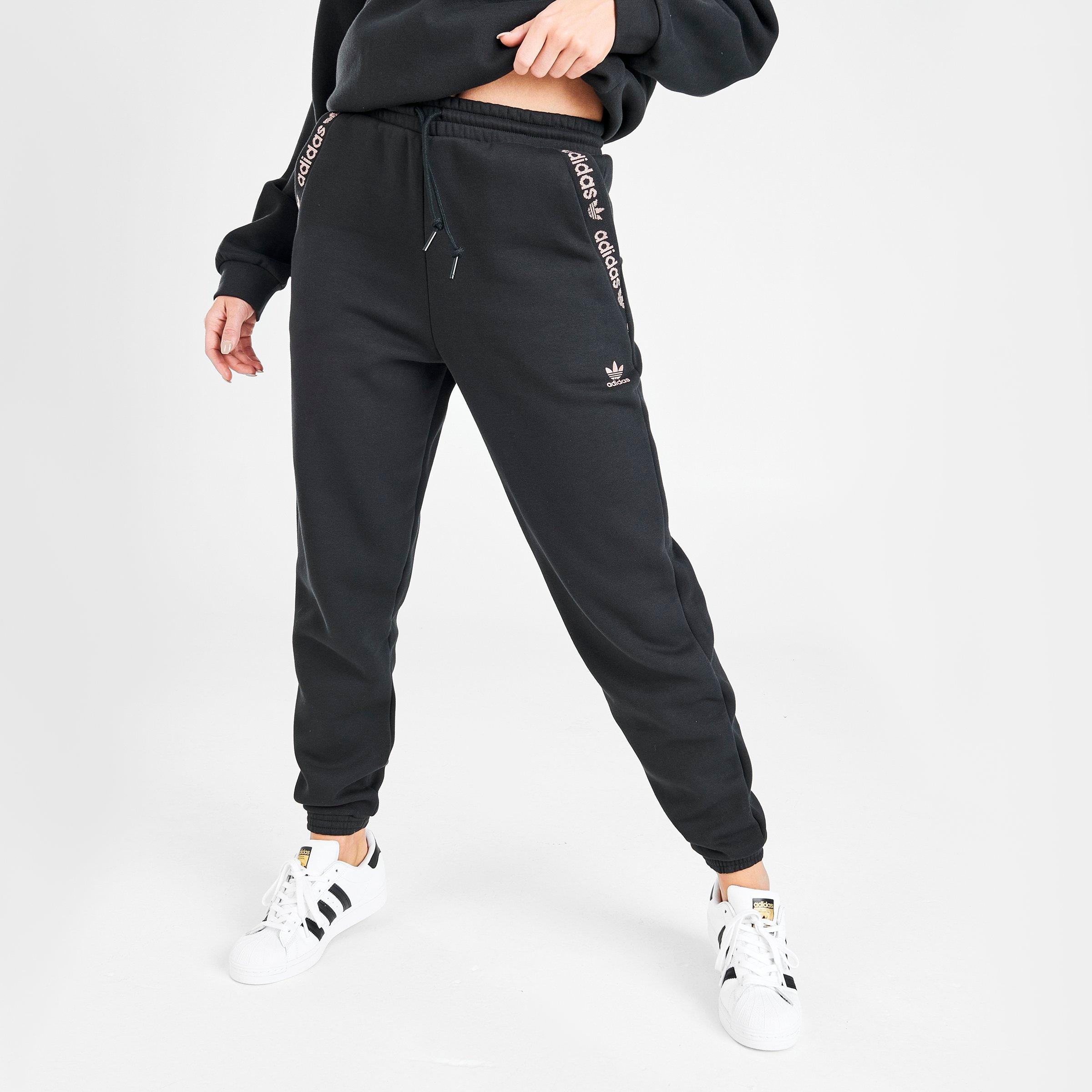 adidas original joggers black