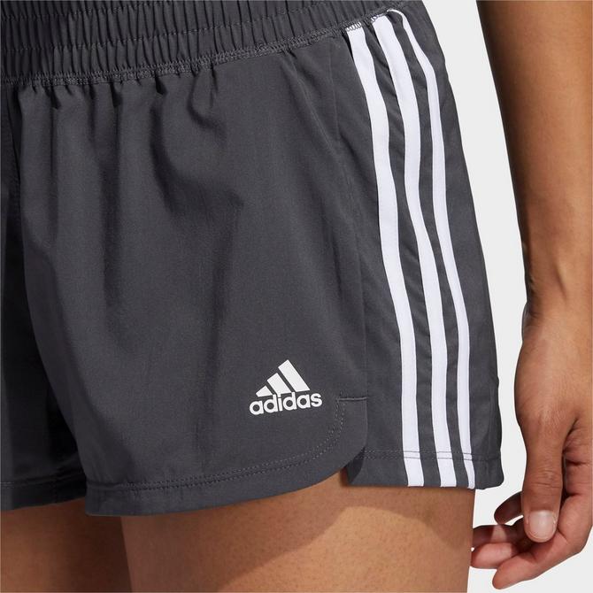 Women's adidas Pacer Stripes Woven Shorts| Sports