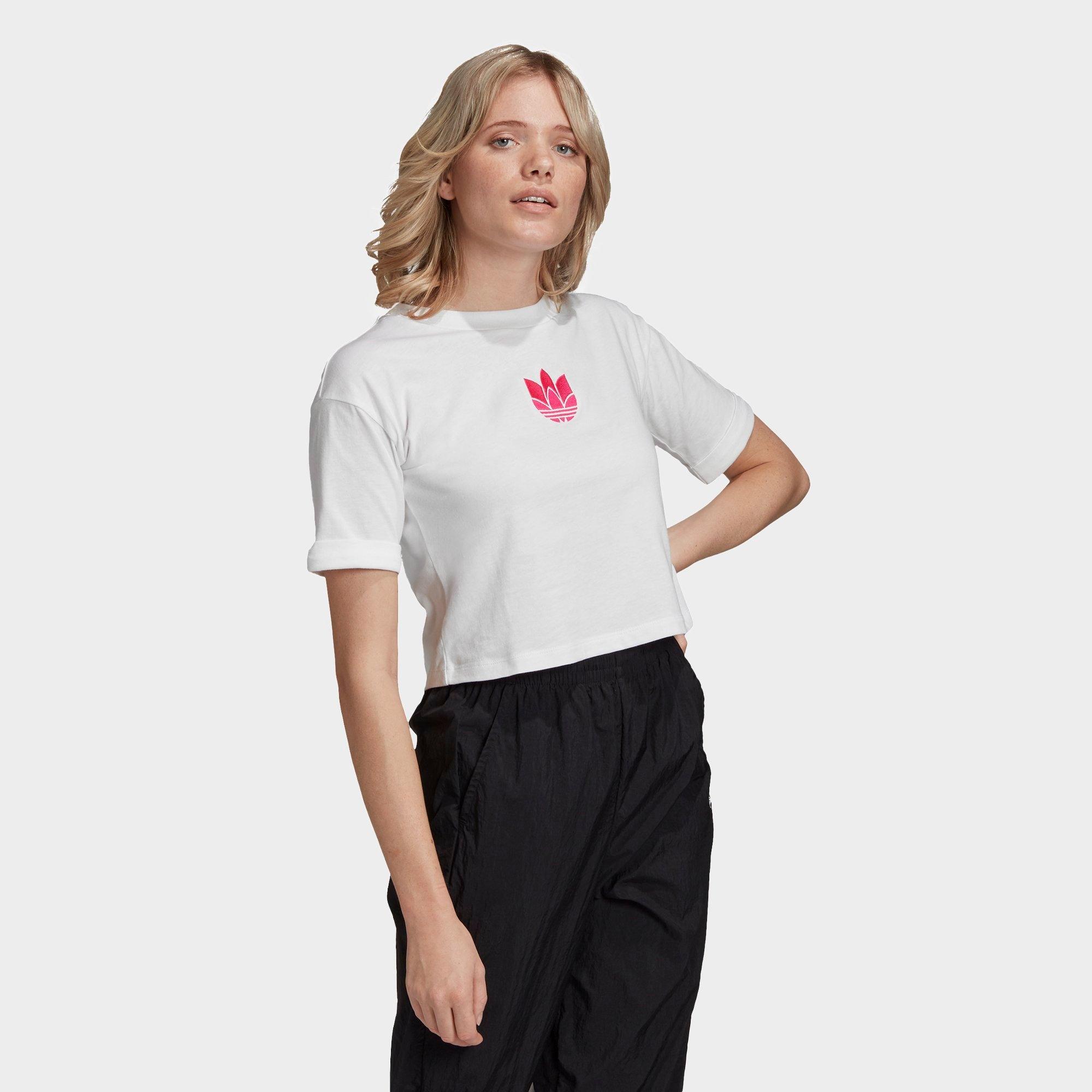 jd sports adidas t shirts women's