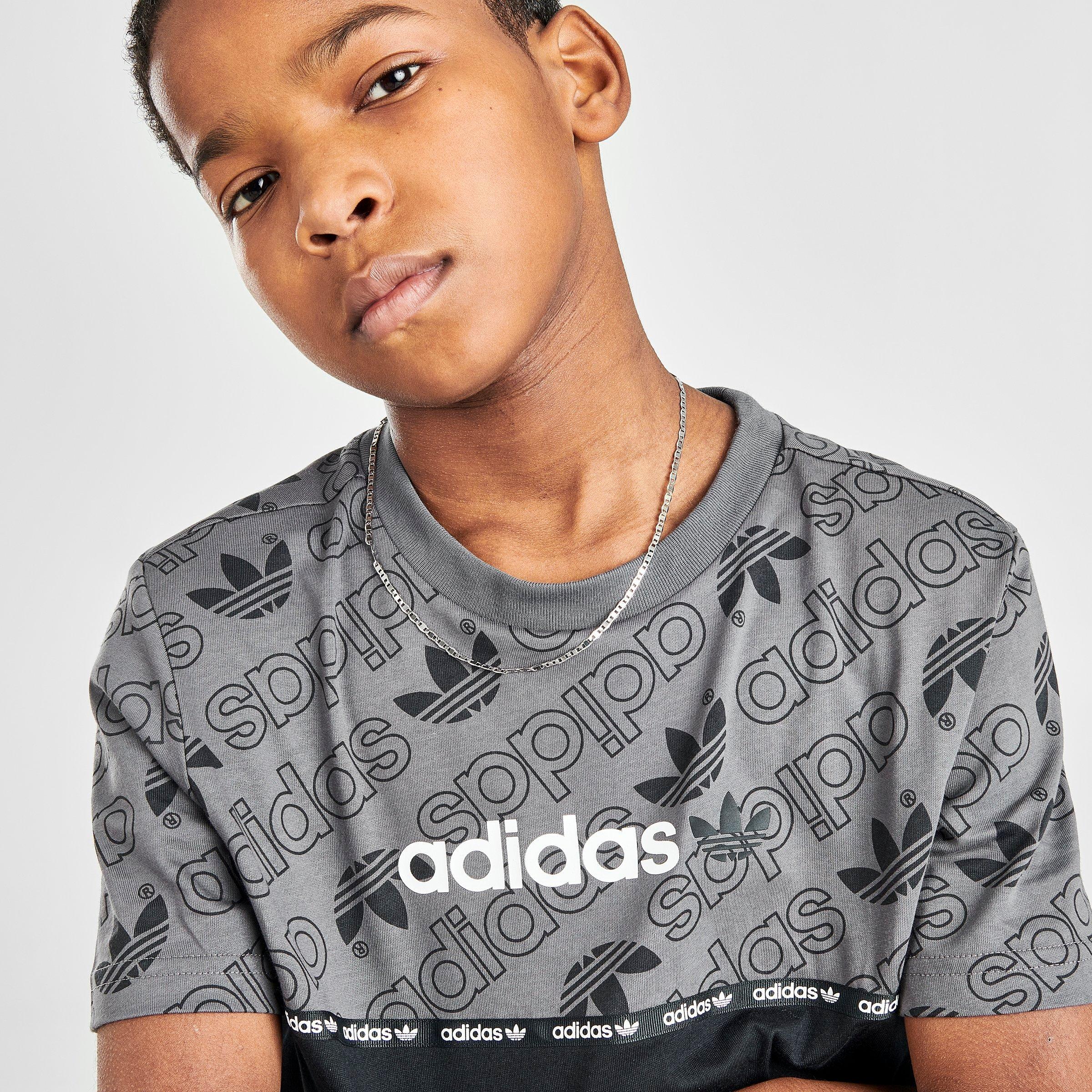 boys adidas originals t shirt