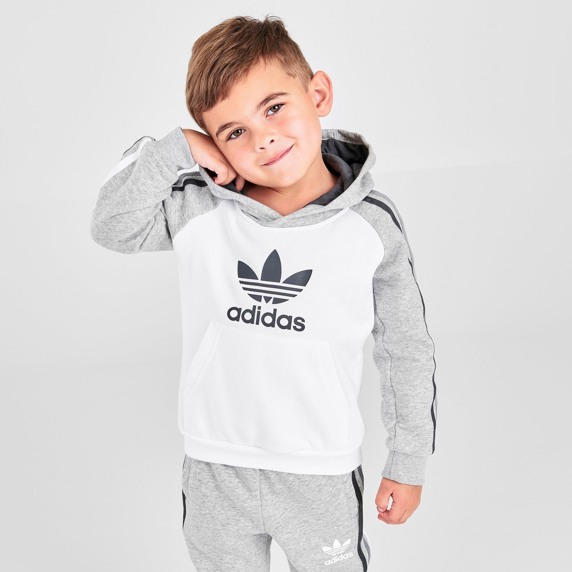 boys grey adidas joggers