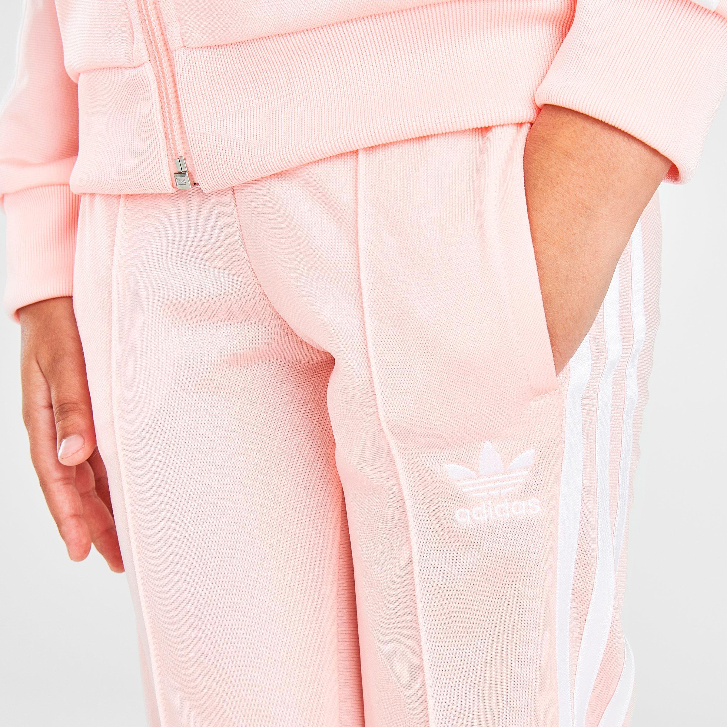 adidas girl jacket pink