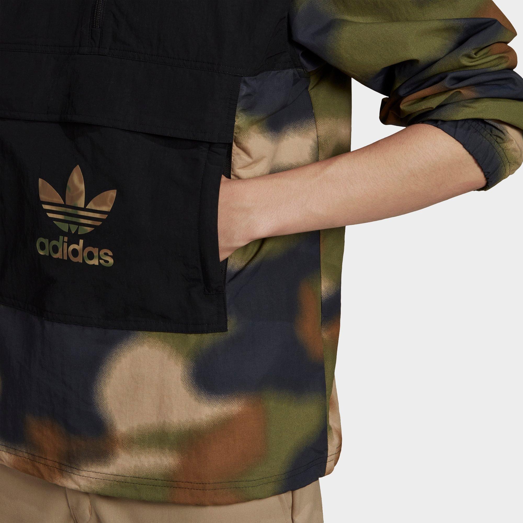 adidas original camo windbreaker